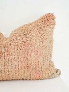Pink Peach  Moroccan Boujaad Cushion