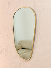Load image into Gallery viewer, Organic Brass Wall Mirror
