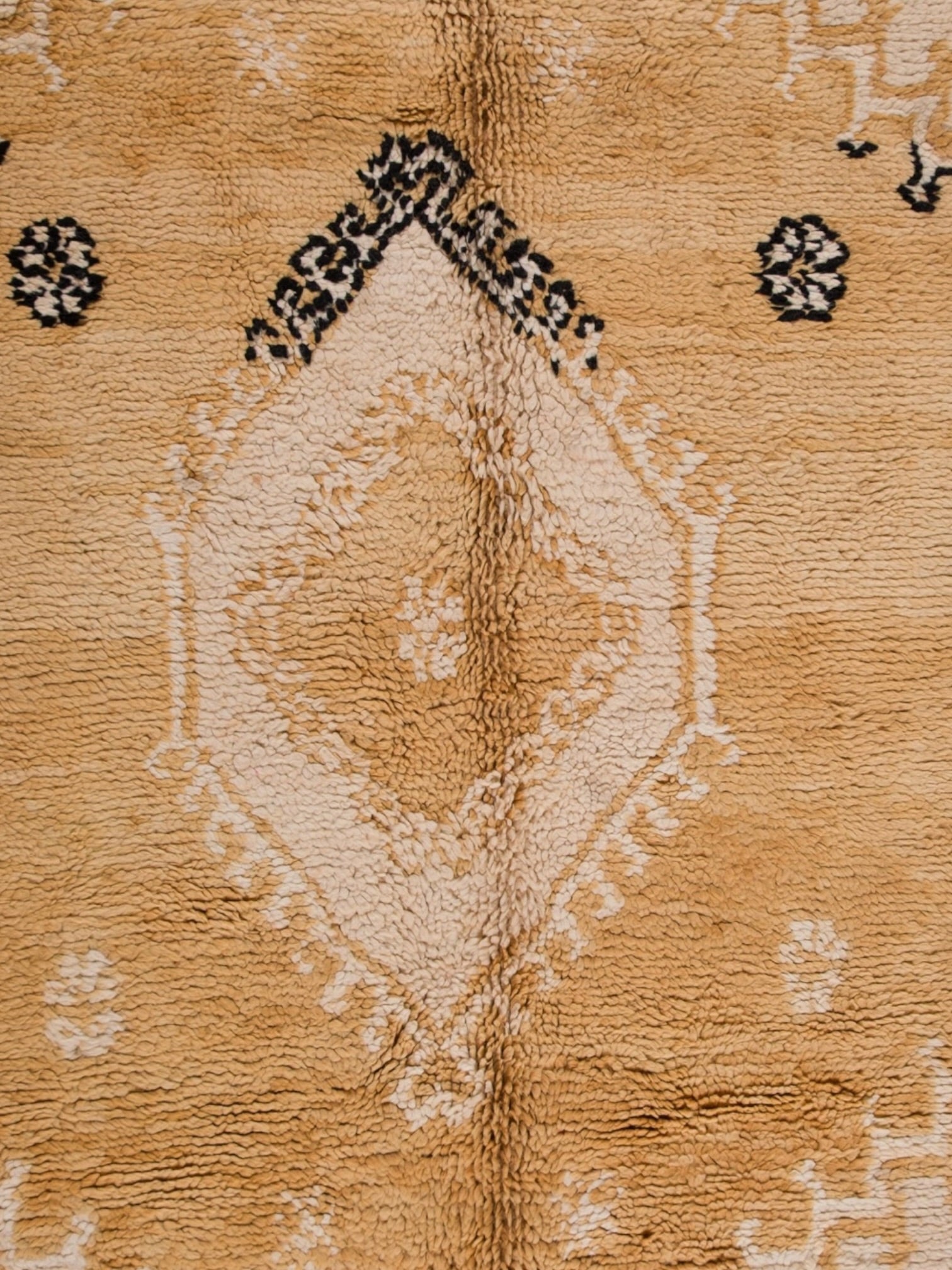 Vintage Moroccan Rug | 283cm x 172cm - Sandstone Boujaad