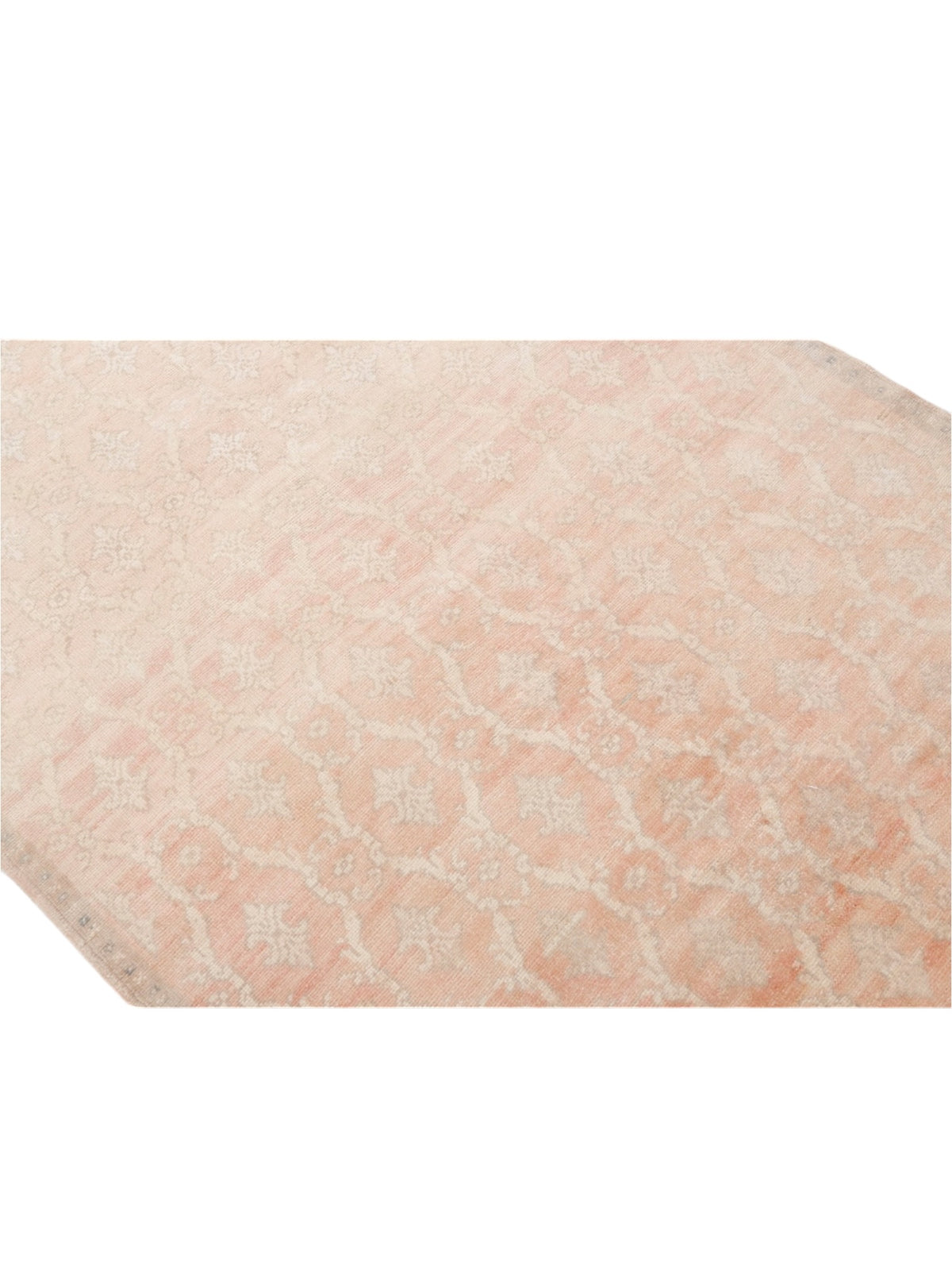 Vintage Turkish Oushak Rug | Darling Peach - (295cm x 143cm)