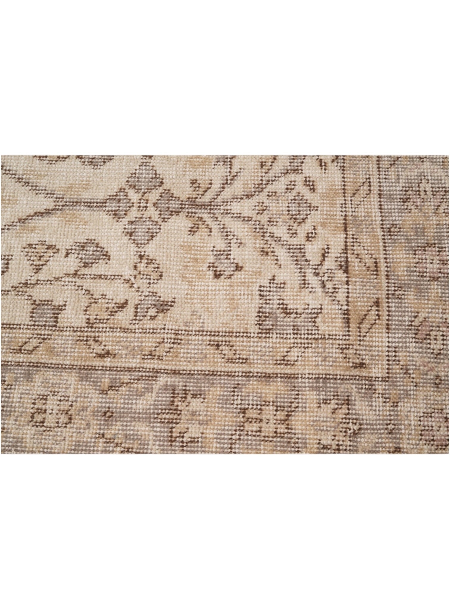 Rare Vintage Turkish Rug - Petal at Dusk Oushak (270cm x 153cm)