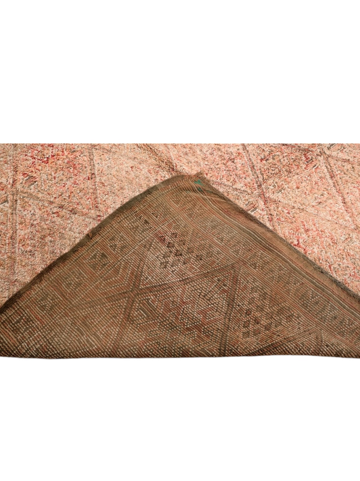 Vintage Moroccan Beni Mguild Rug | 325cm x 200cm - Blush Romance