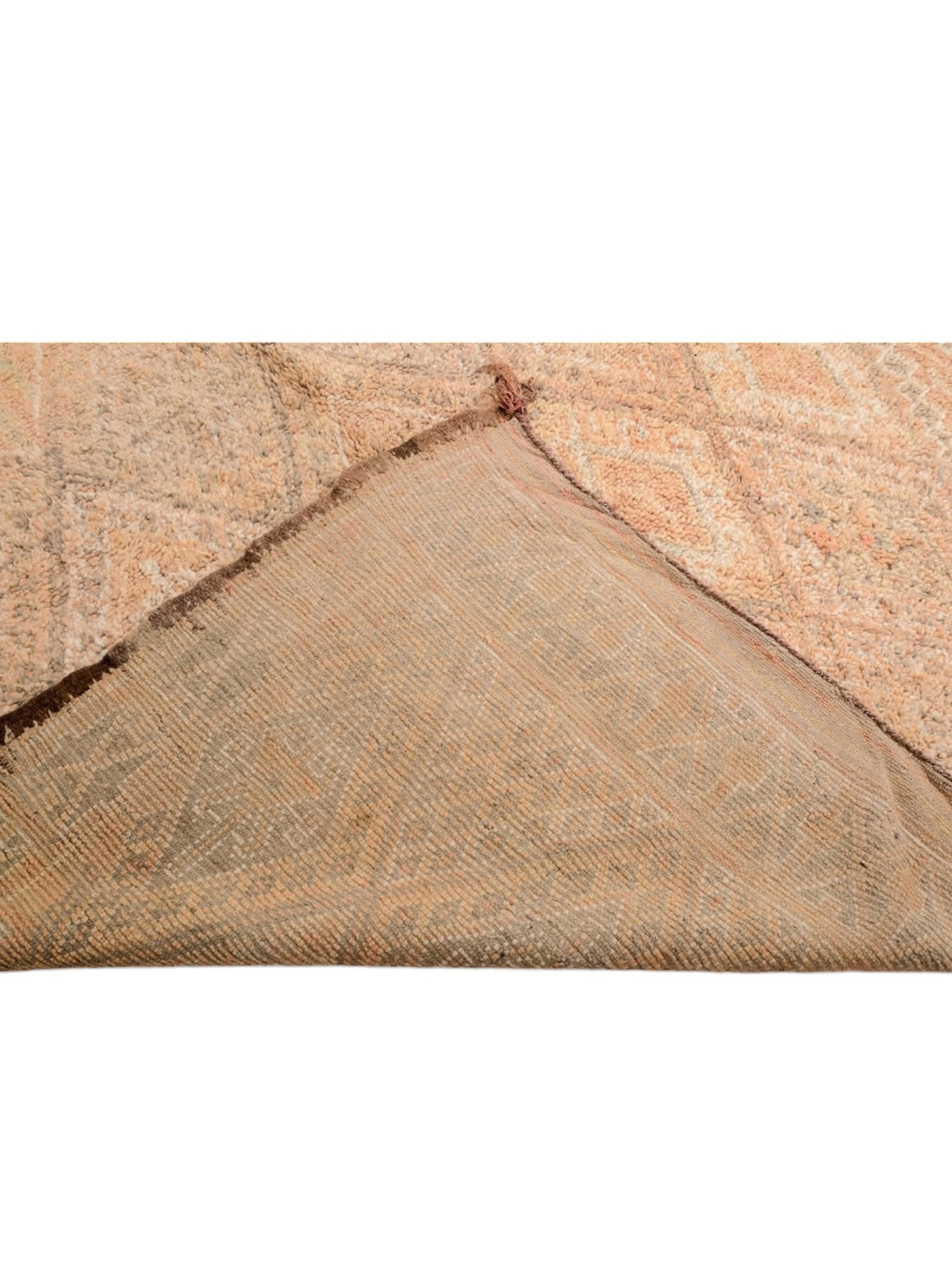 Vintage Moroccan Wool Rug | 323cm x 200cm - Beni Mguild