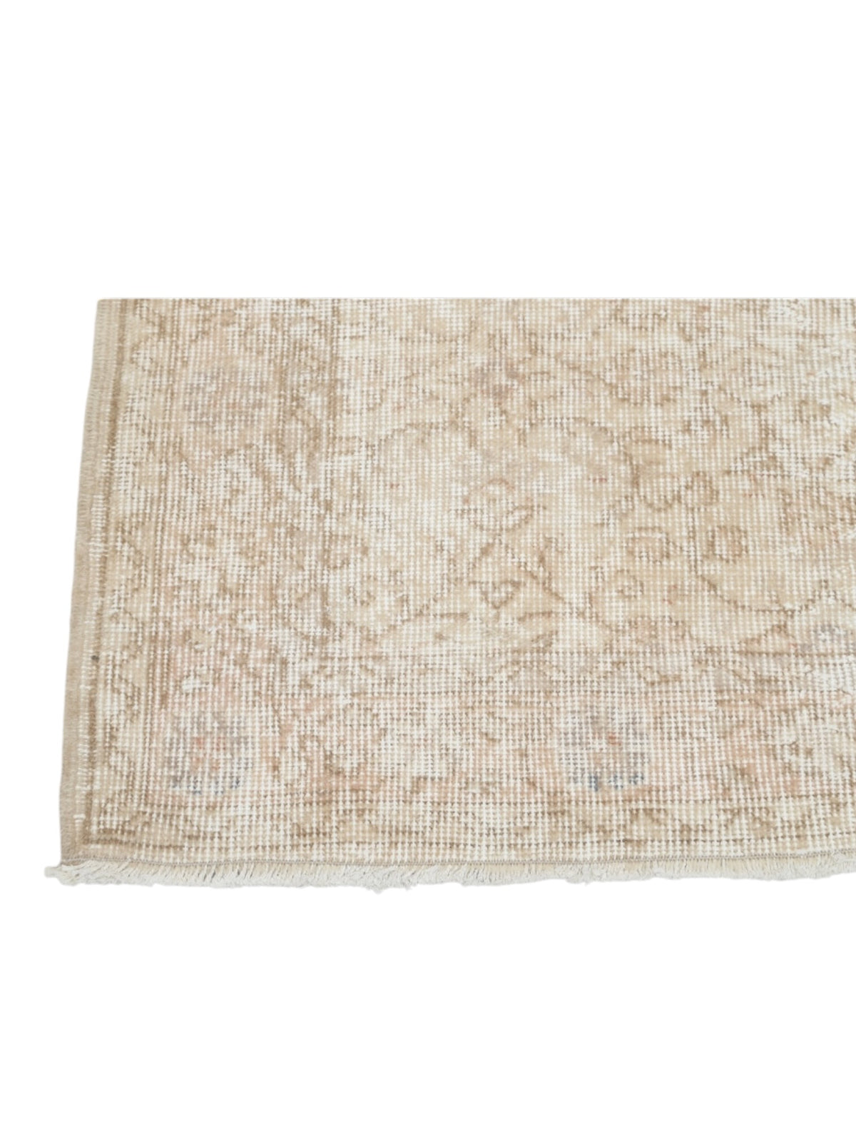 Vintage Turkish Oushak | Accent Rug - (200cm x 104cm)