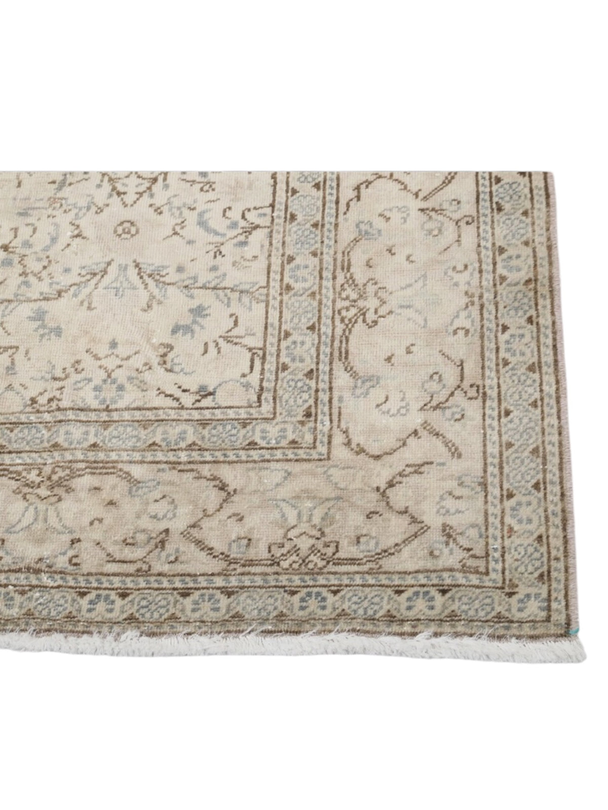 Vintage Turkish Rug - Vanilla Vail Oushak (281cm x 194cm)