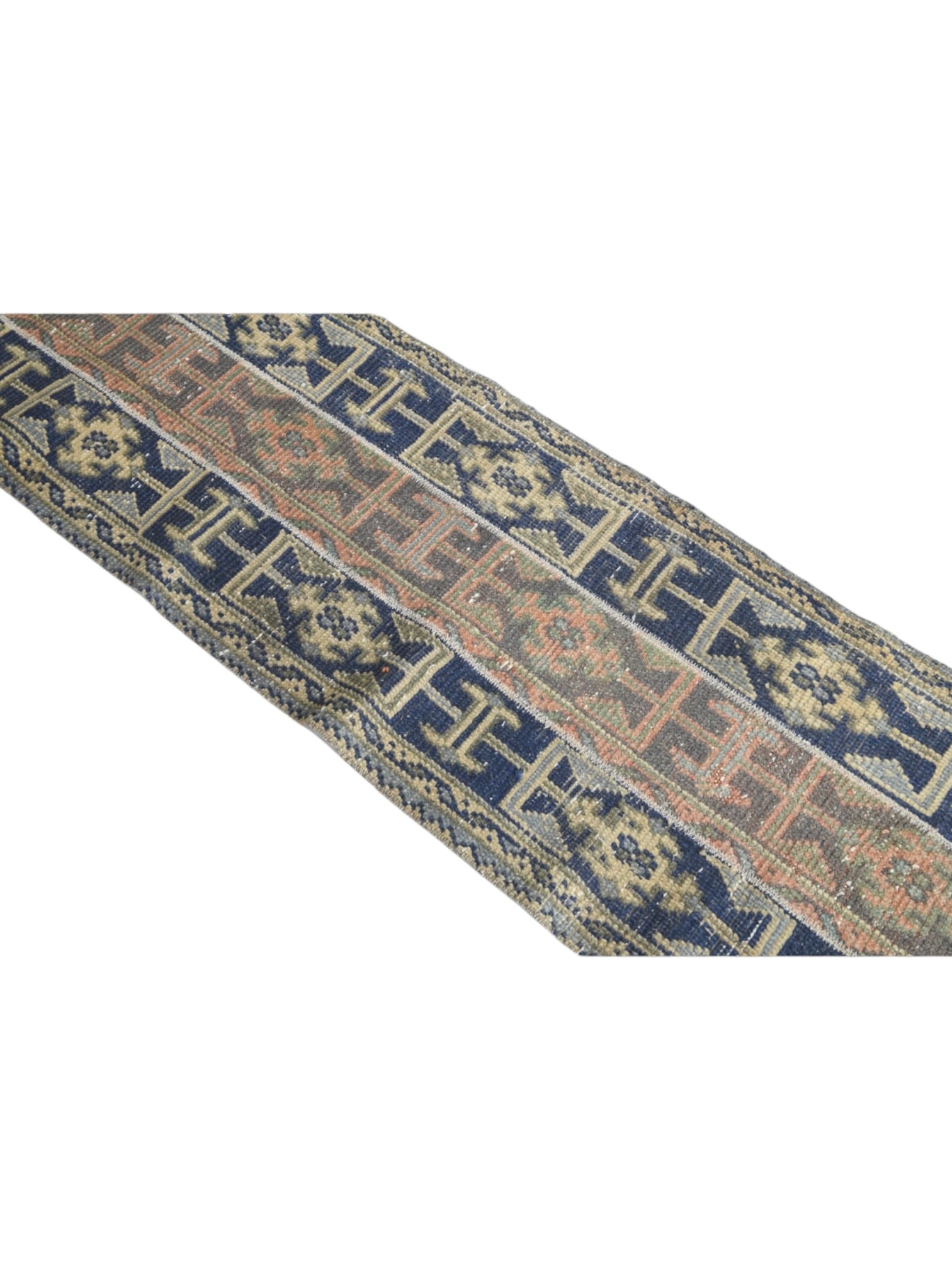 Rare Vintage Turkish Runner - Oushak (322cm x 50cm)