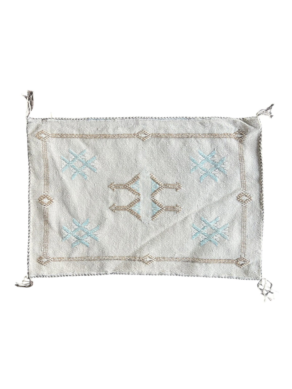 Cactus Silk Cushion - Mini Lumbar 45x60cm | Oat