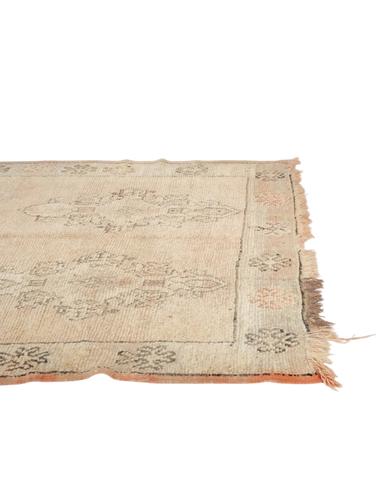 Rare Vintage Moroccan Rug | 280cm x 156cm - Muted Boujaad