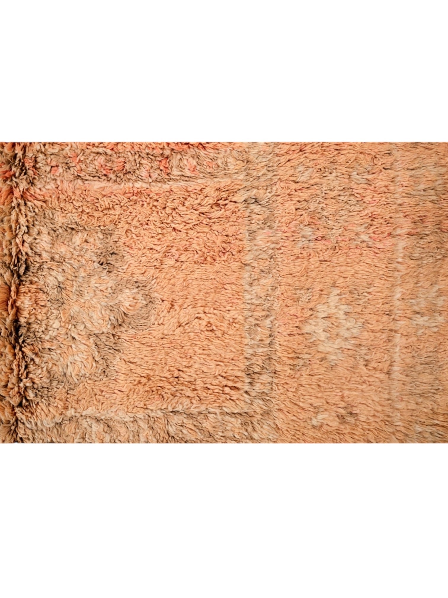 Rare Vintage Moroccan Rug | 288cm x 171cm - Peach Manor Boujaad