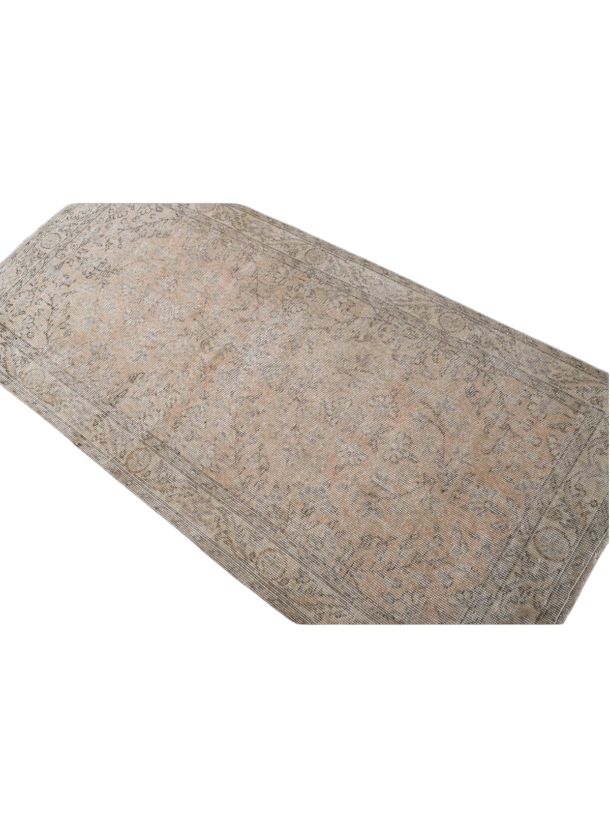 Vintage Turkish Oushak | Accent Rug - (198cm x 96cm)