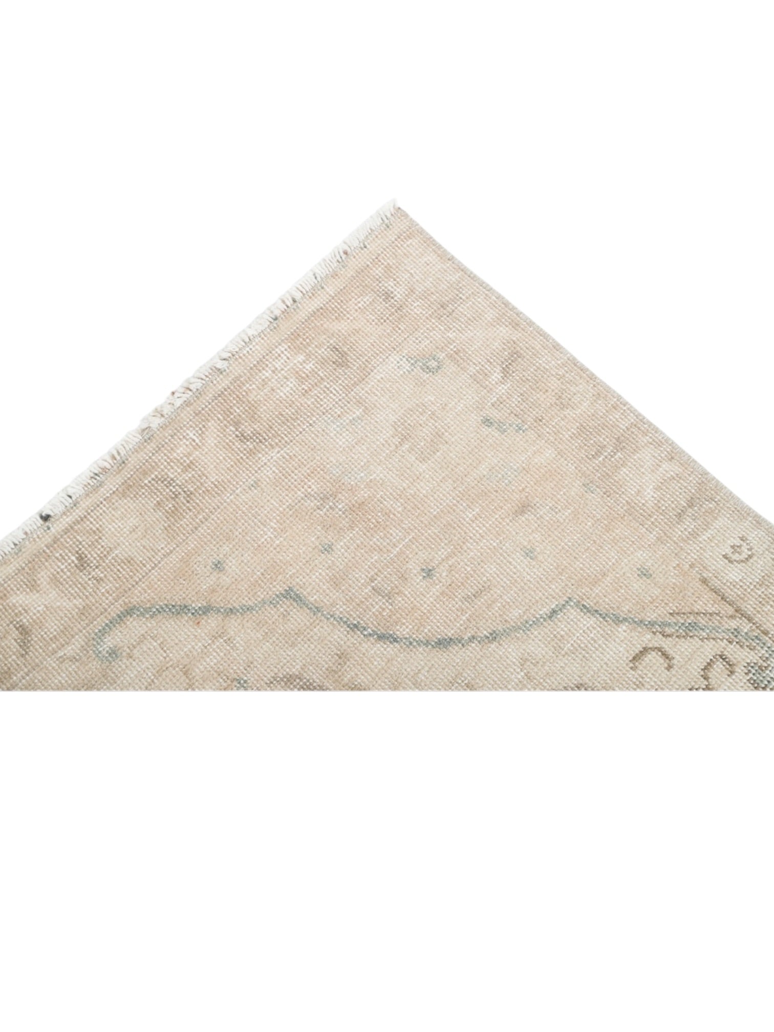 Vintage Turkish Rug - Faded Blossom Oushak (323cm x 216cm)