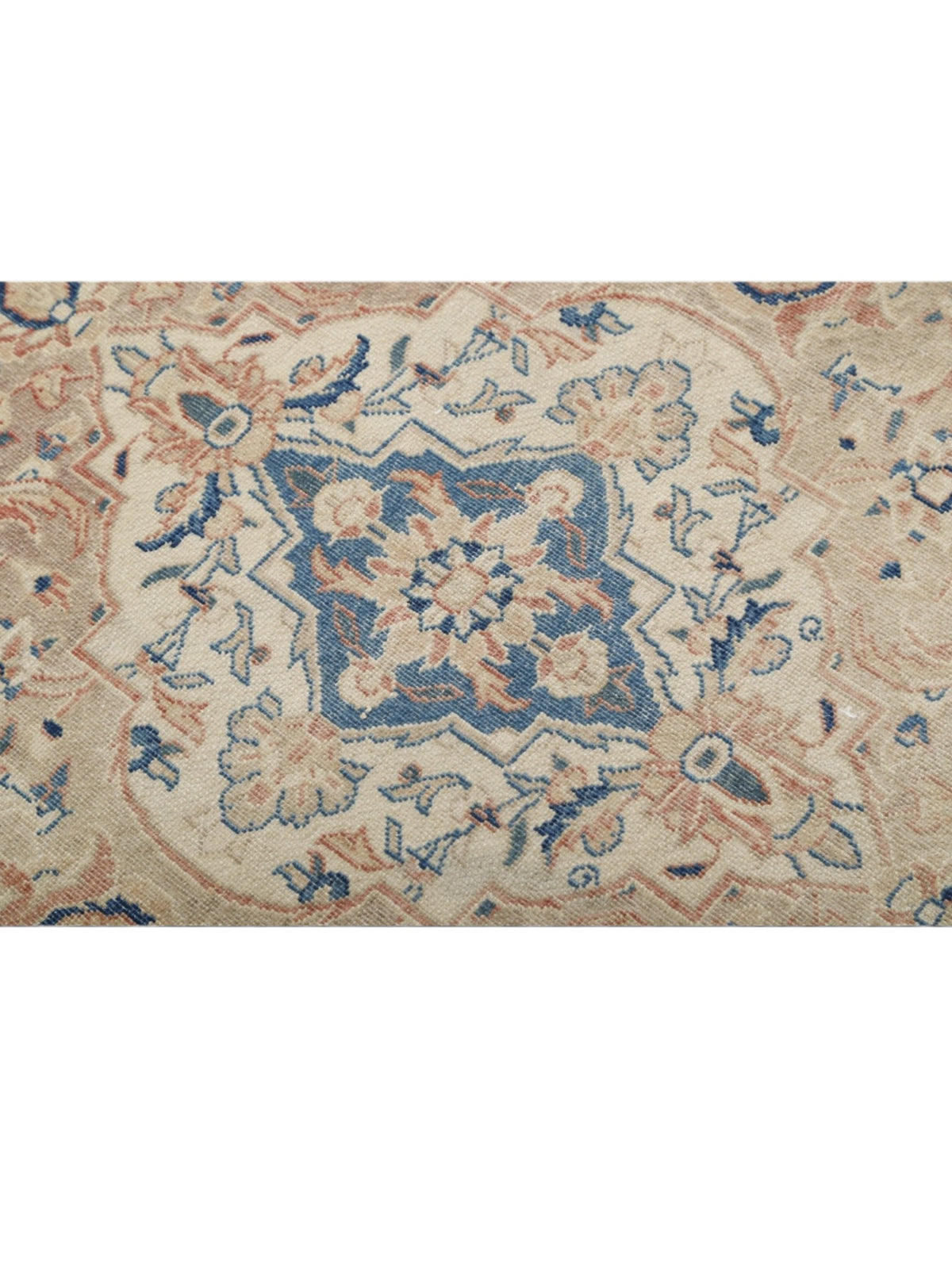 Rare 1950s Vintage Turkish Rug - Palazzo di Rosa Oushak (403cm x 288cm)