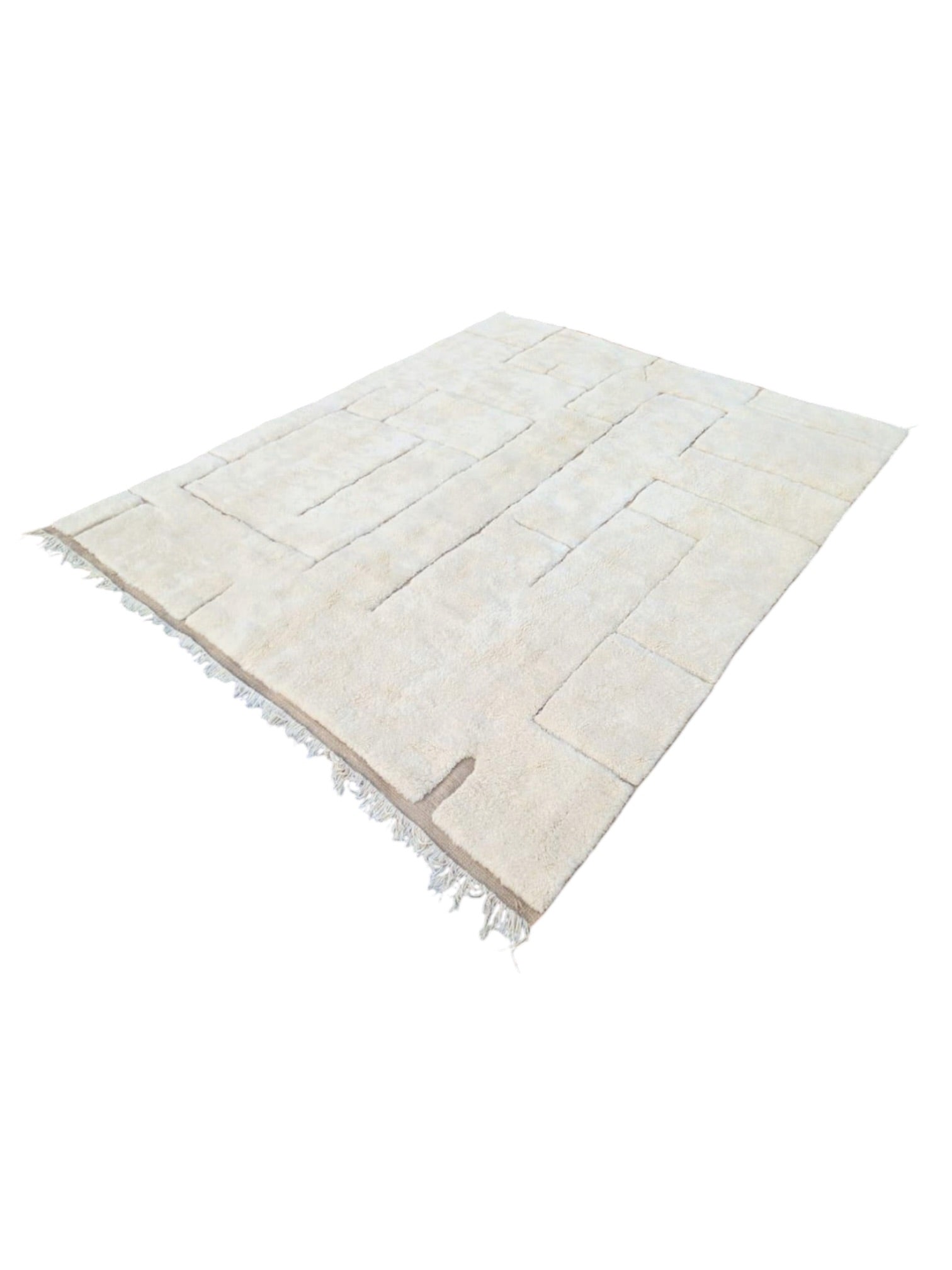 Casa Travertine | Moroccan Beni Mrirt Rug | 382cm x 303cm | Ready Now