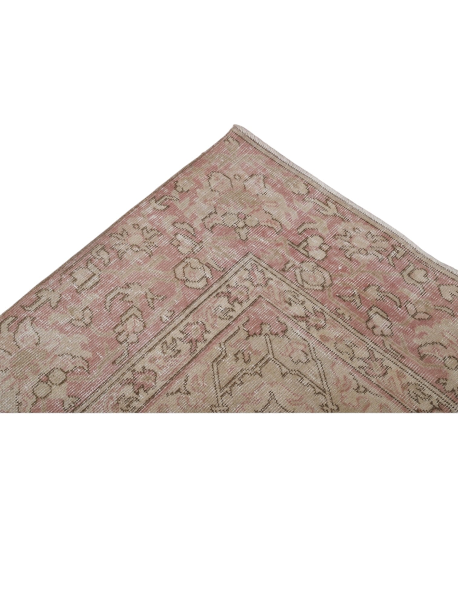 Vintage Turkish Rug - Rose Bloom Oushak (325cm x 225cm)