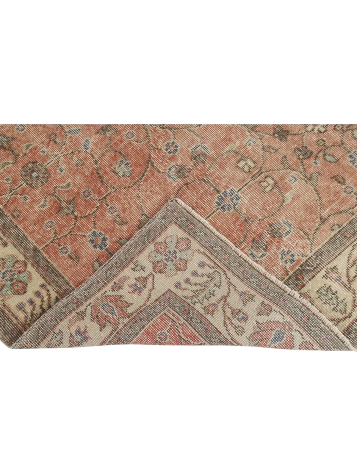 Vintage Turkish Oushak | Accent Rug - (211cm x 115cm)