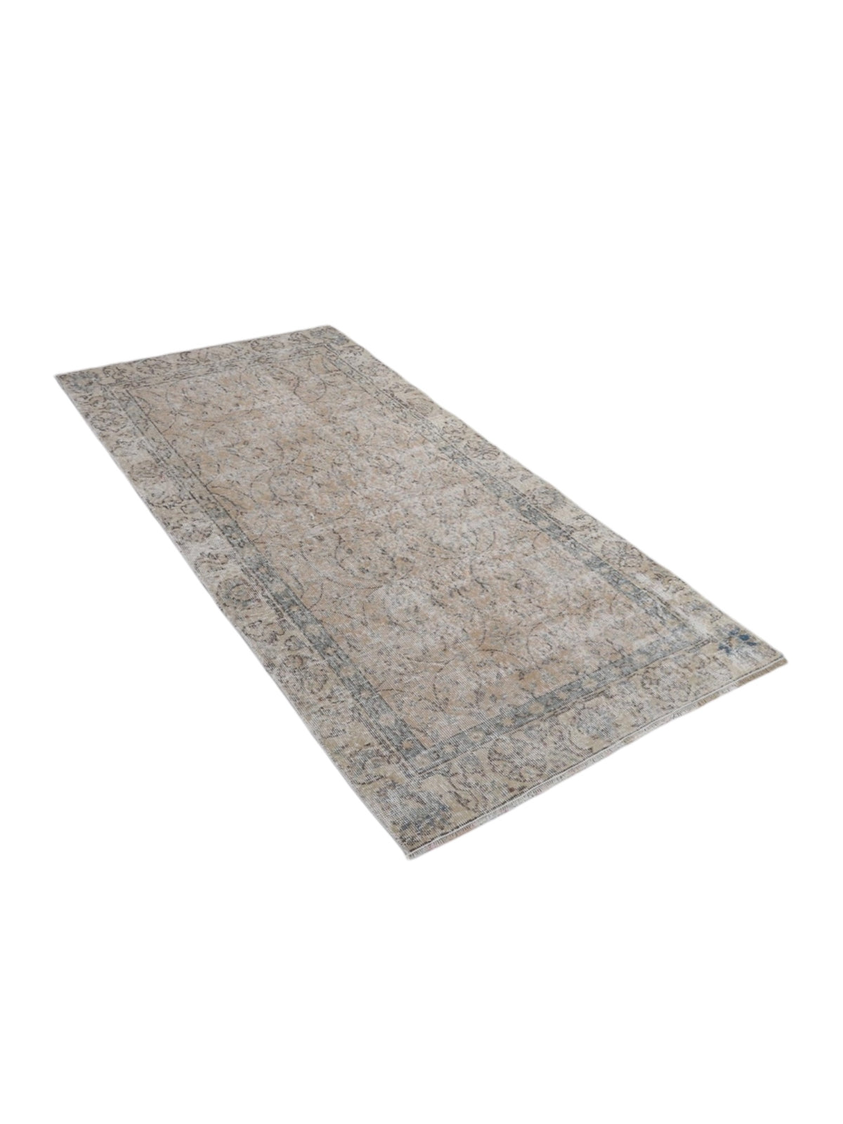 Vintage Turkish Oushak | Accent Rug - (193cm x 103cm)