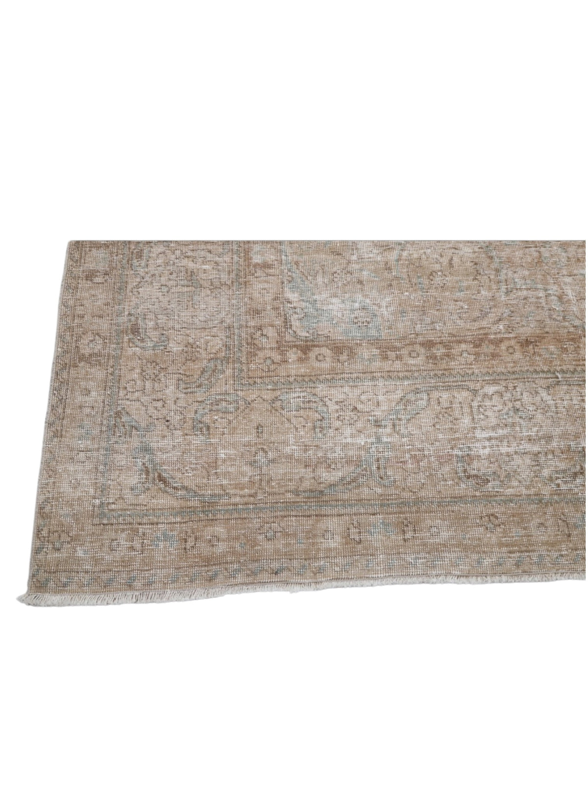Rare 1960s Vintage Turkish Rug - Blush Mirage Oushak (381cm x 291cm)