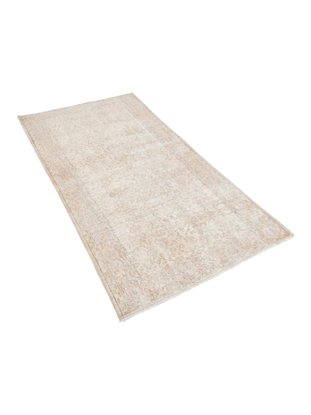 Vintage Turkish Oushak | Accent Rug - (200cm x 104cm)