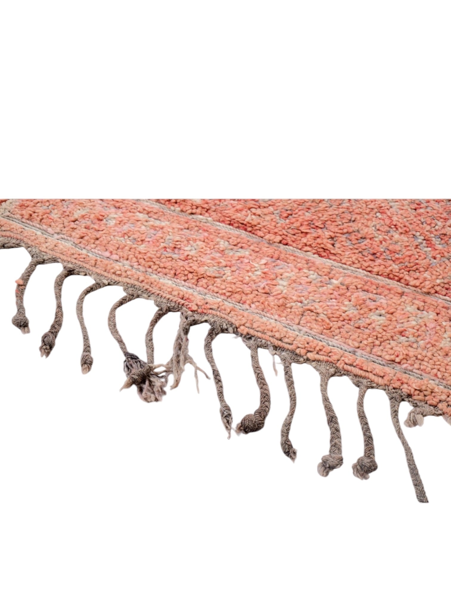 Vintage Moroccan Beni Mguild Rug | 280cm x 204cm - Blush Romance