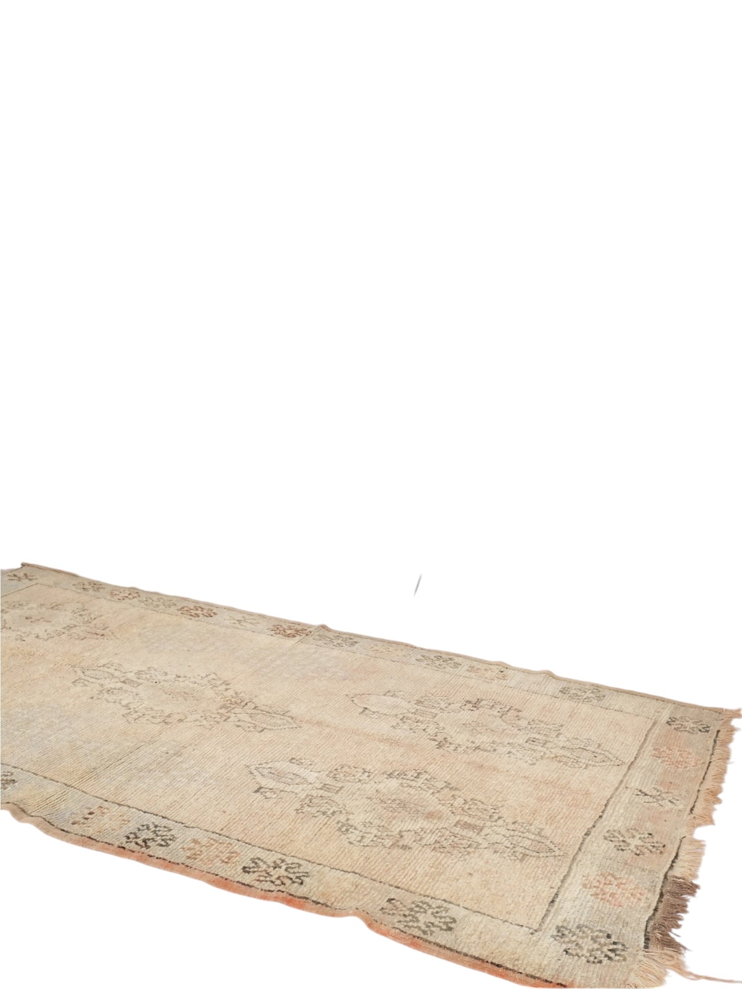 Rare Vintage Moroccan Rug | 280cm x 156cm - Muted Boujaad