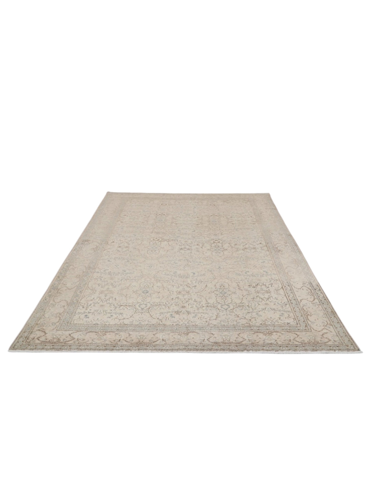 Vintage Turkish Rug - Vanilla Vail Oushak (281cm x 194cm)