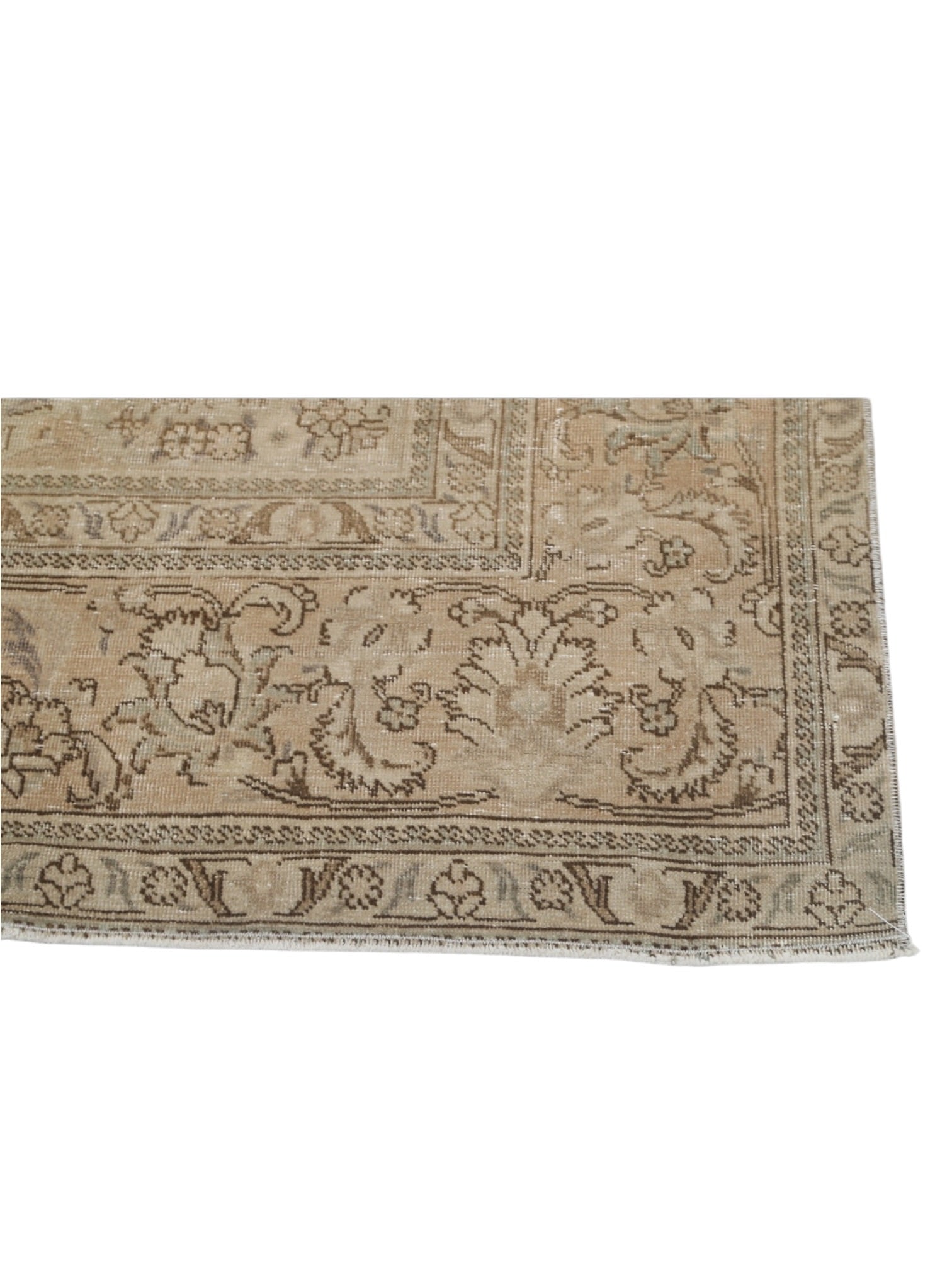 Rare Vintage Turkish Rug - Moonflower Oushak (385 cm x 292 cm)