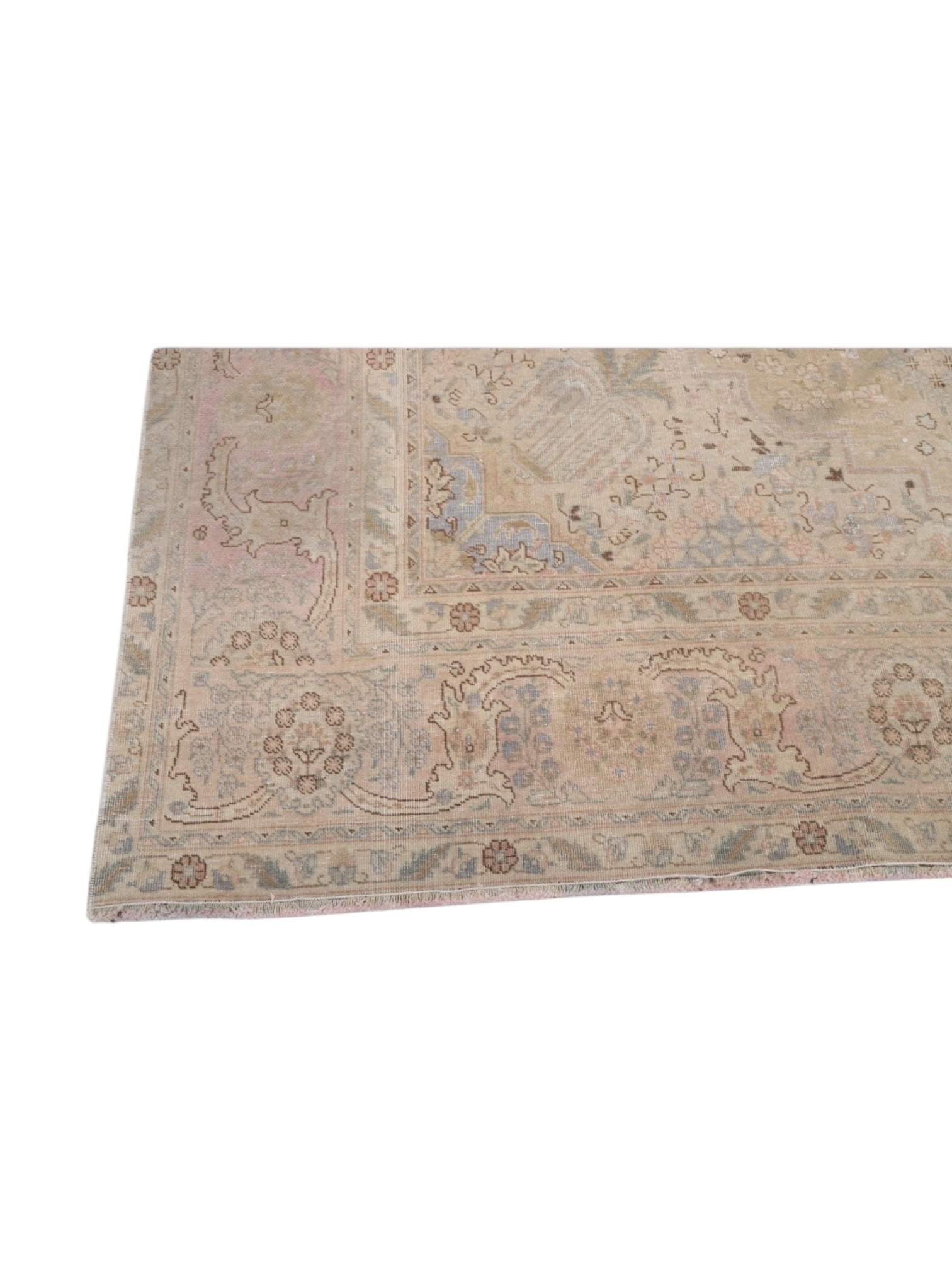 Rare Vintage Turkish Rug - Moonpetal Oushak (372cm x 285cm)