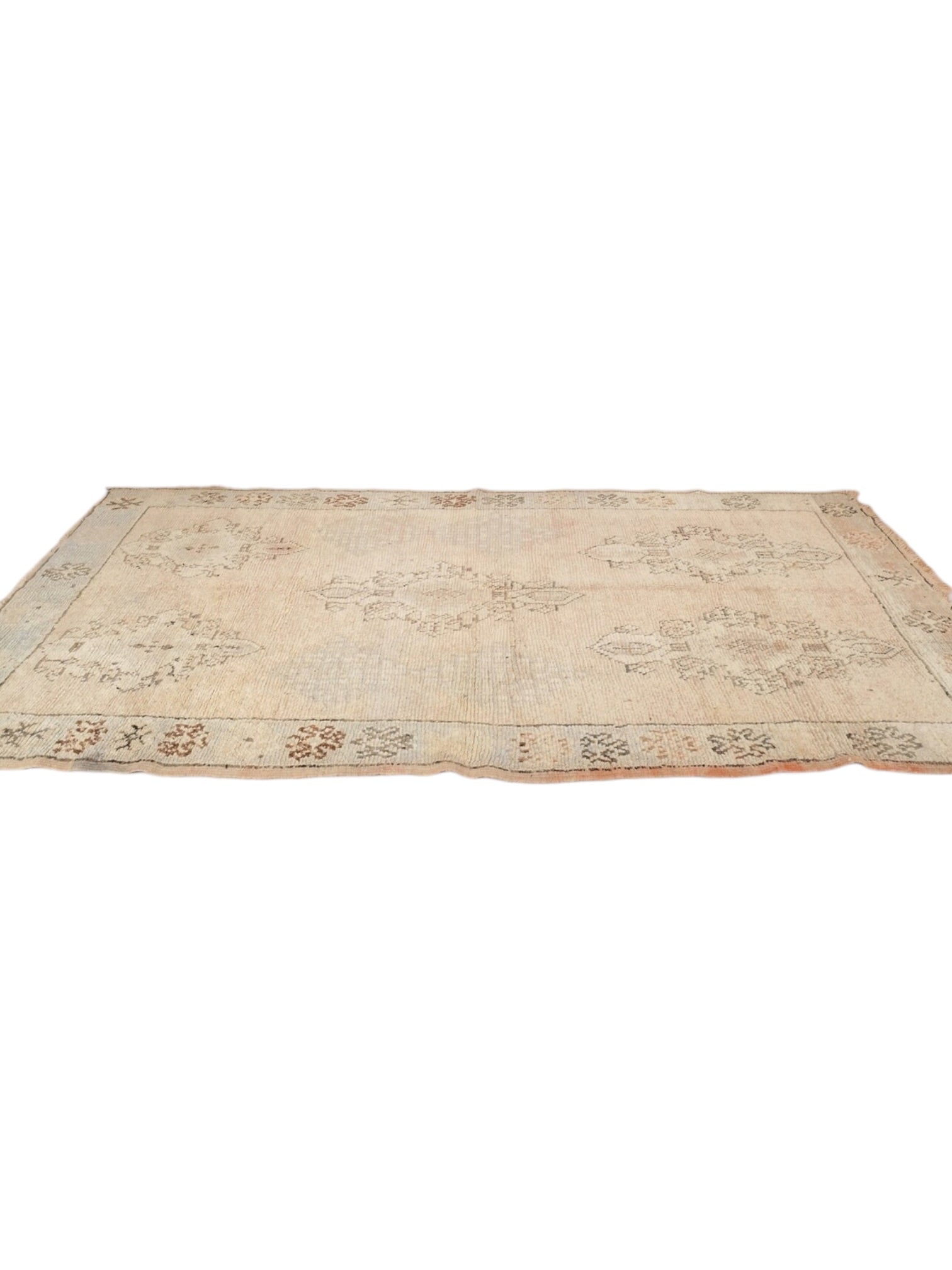 Rare Vintage Moroccan Rug | 280cm x 156cm - Muted Boujaad