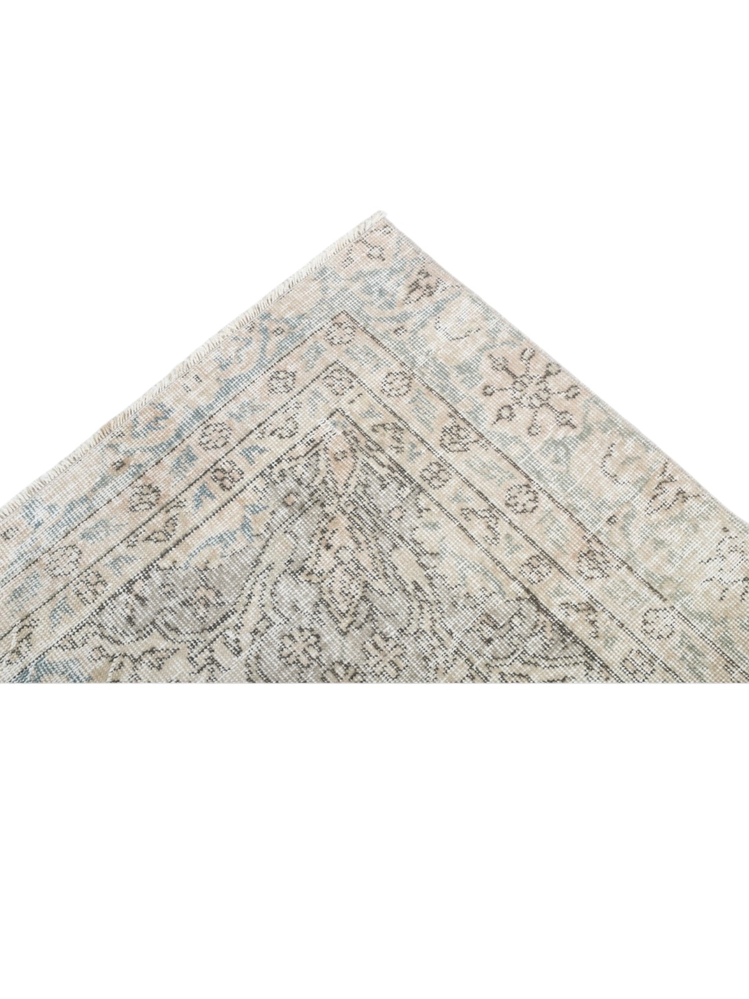 Rare Vintage Turkish Rug - Petal Bloom Oushak (300cm x 206cm)