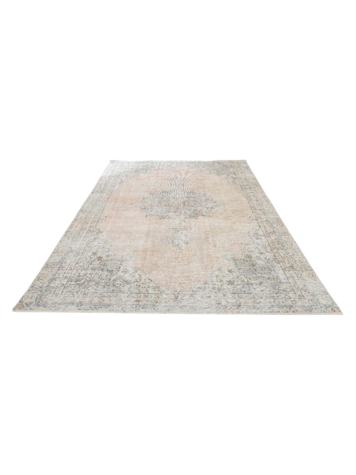 Rare Vintage Turkish Rug - Petal Bloom Oushak (300cm x 206cm)