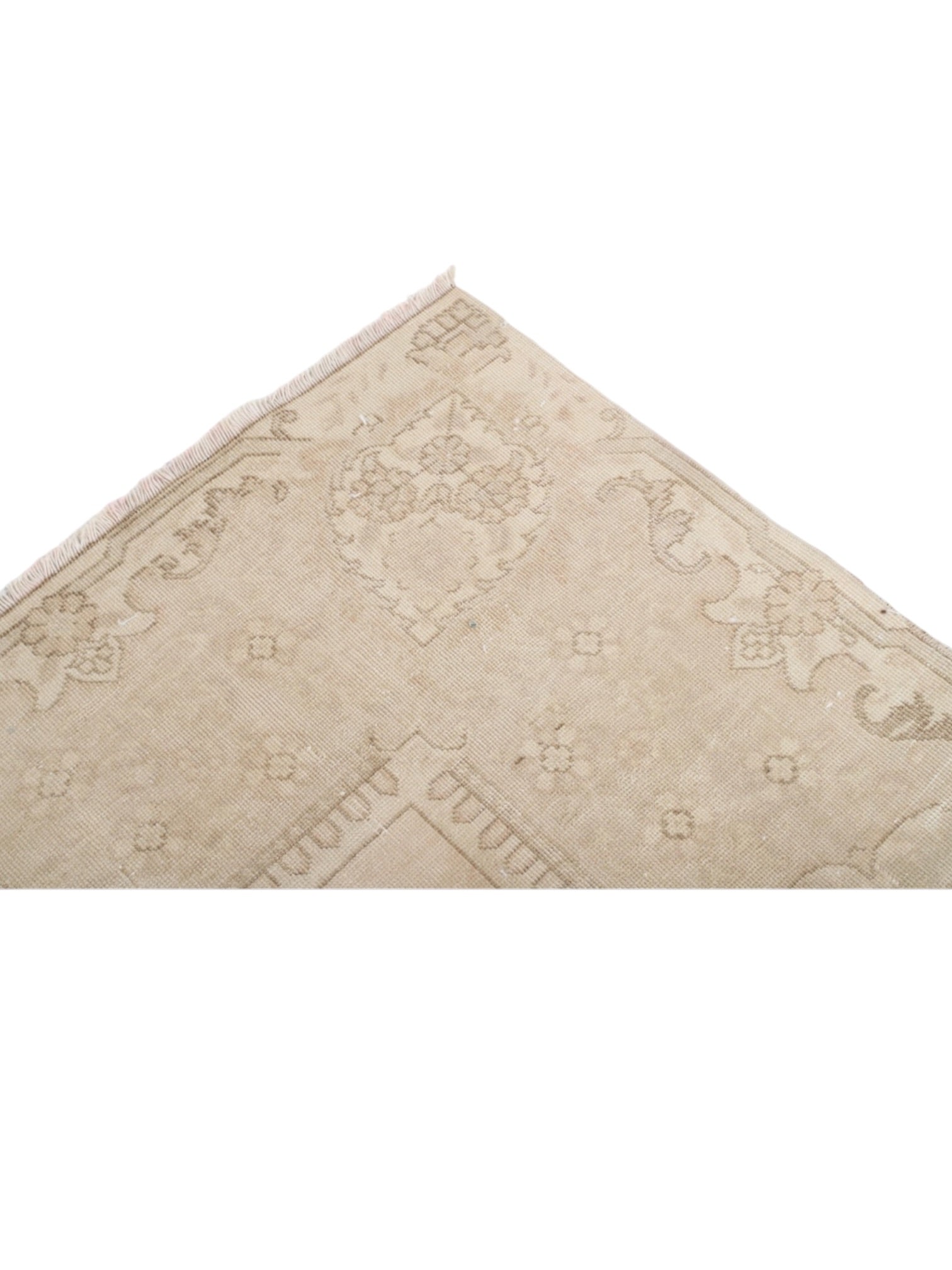 Rare Vintage Turkish Rug - Linen Bloom Oushak (360 cm x 280 cm)