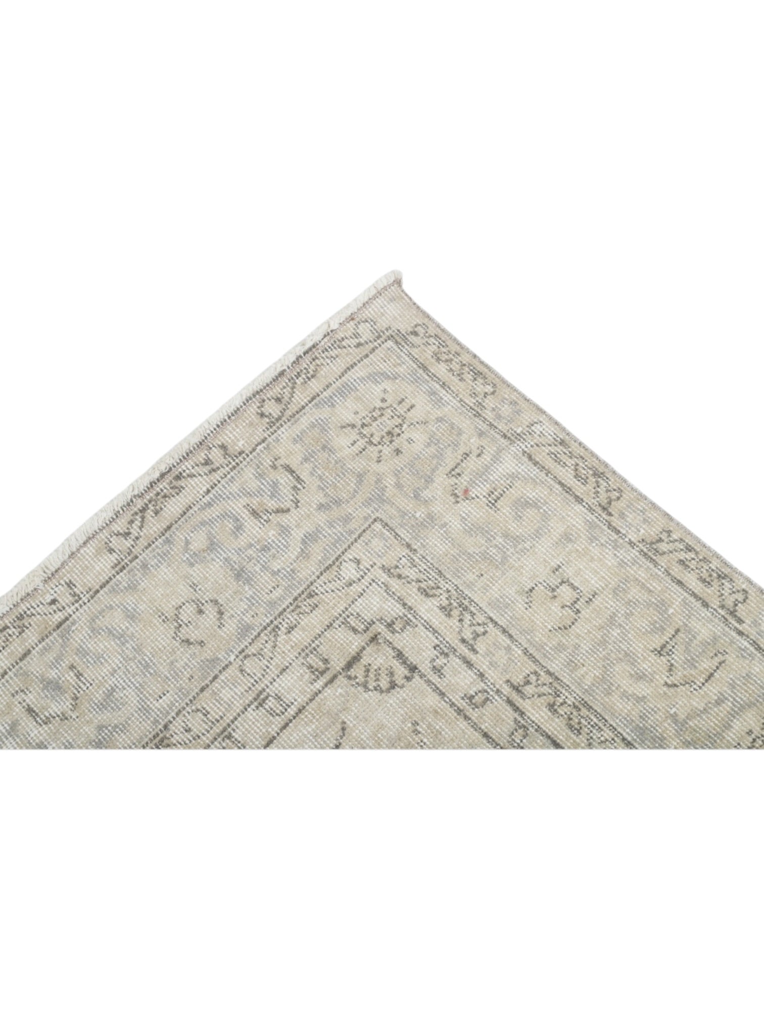 Vintage Turkish Rug - Ivory Bloom Oushak (290cm x 195cm)