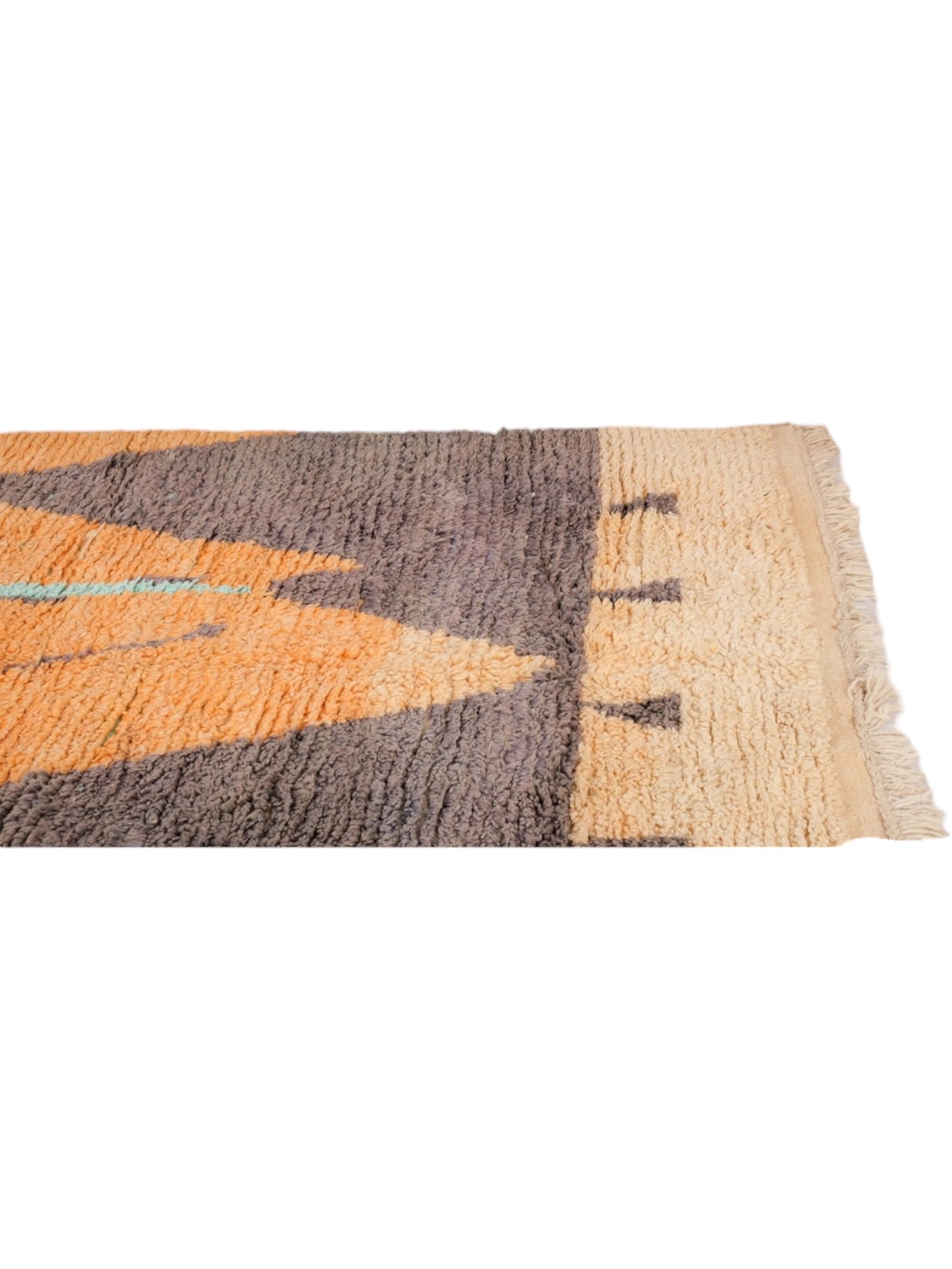 Vintage Moroccan Rug | 276cm x 162cm - Gold Desert Boujaad