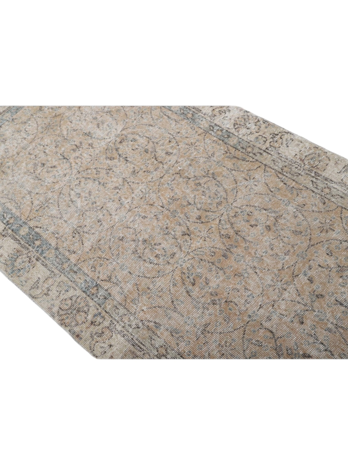 Vintage Turkish Oushak | Accent Rug - (193cm x 103cm)