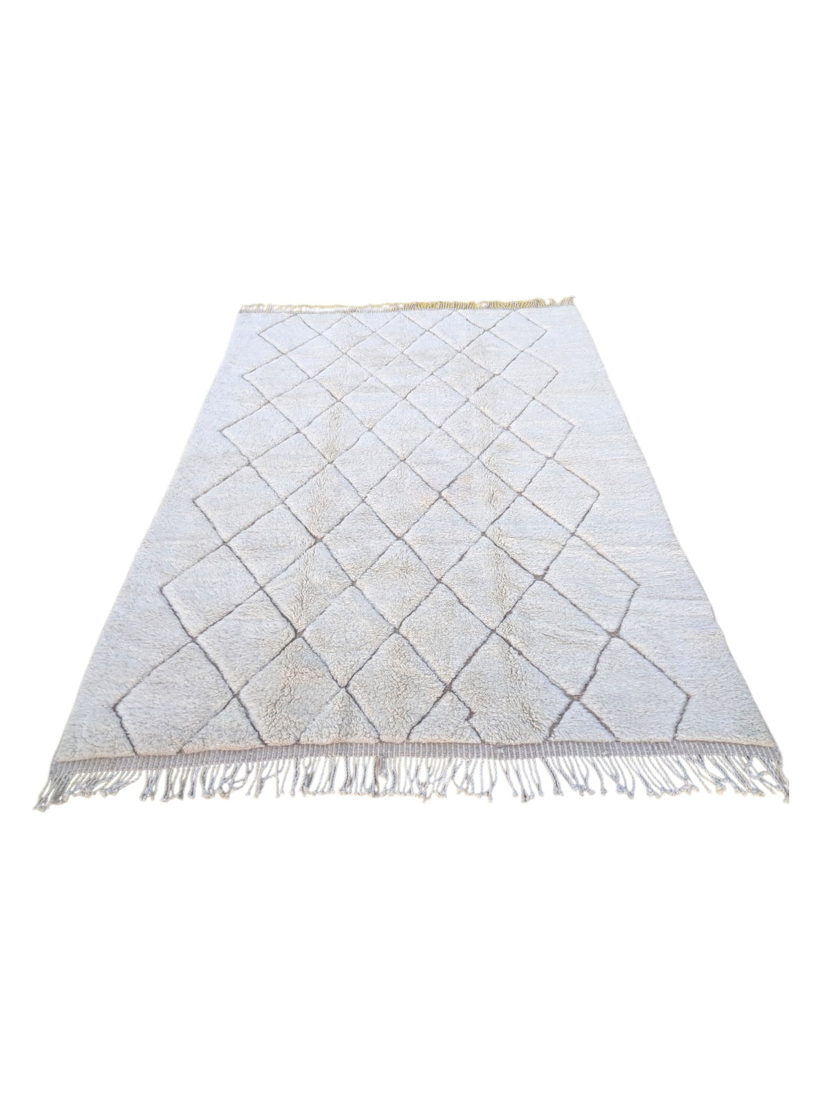 Moroccan Beni Mrirt Rug | 350cm x 255cm | Winter Diamond- Ready Now