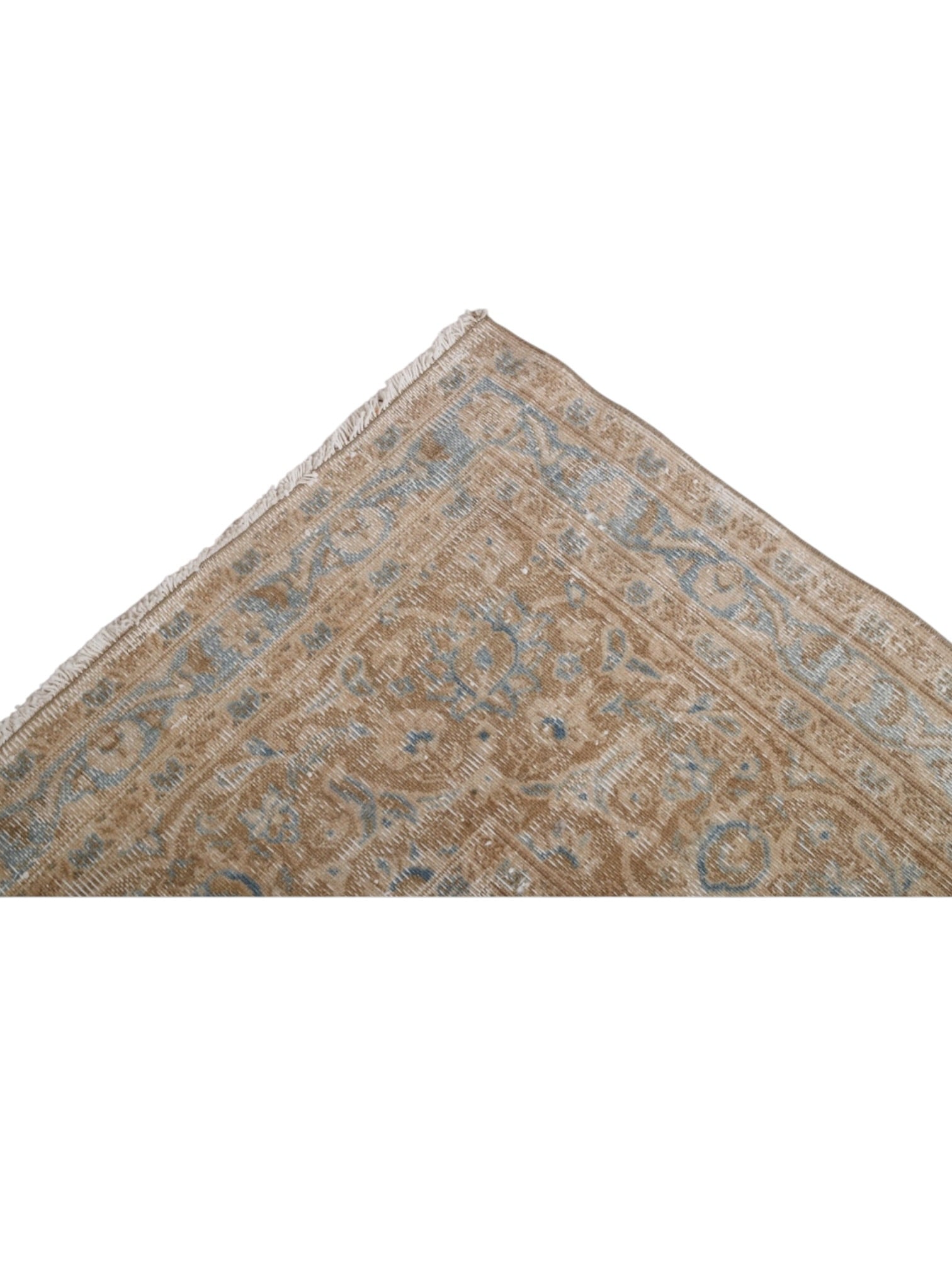 Rare Vintage Turkish Rug - Sable Bleu Oushak (382 cm x 288 cm)