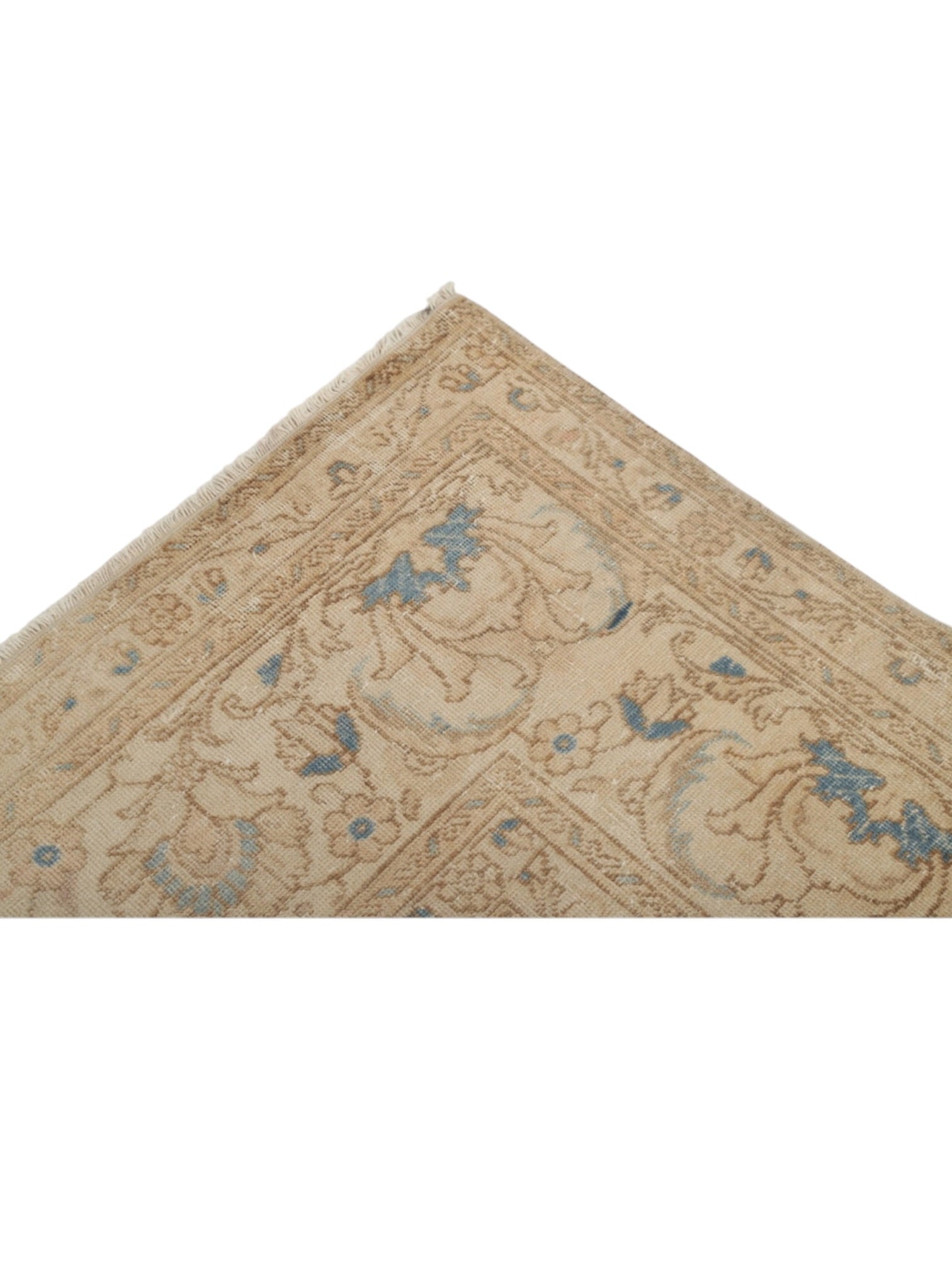 Rare Vintage Turkish Rug - Snowdrop Oushak (390 cm x 293 cm)
