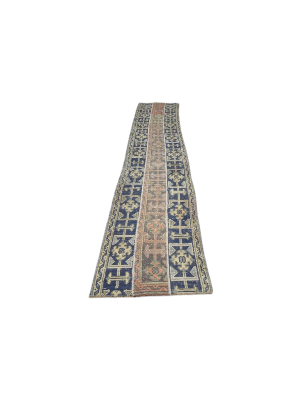 Rare Vintage Turkish Runner - Oushak (322cm x 50cm)