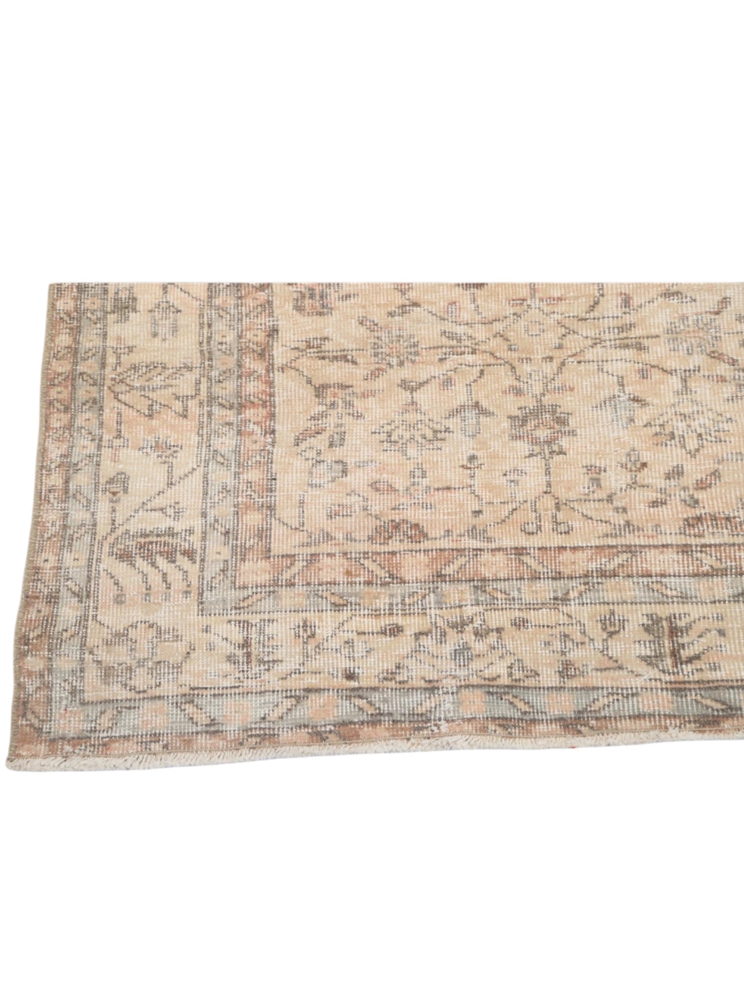 Vintage Turkish Rug - Bluebird Beauty Oushak (301cm x 205cm)