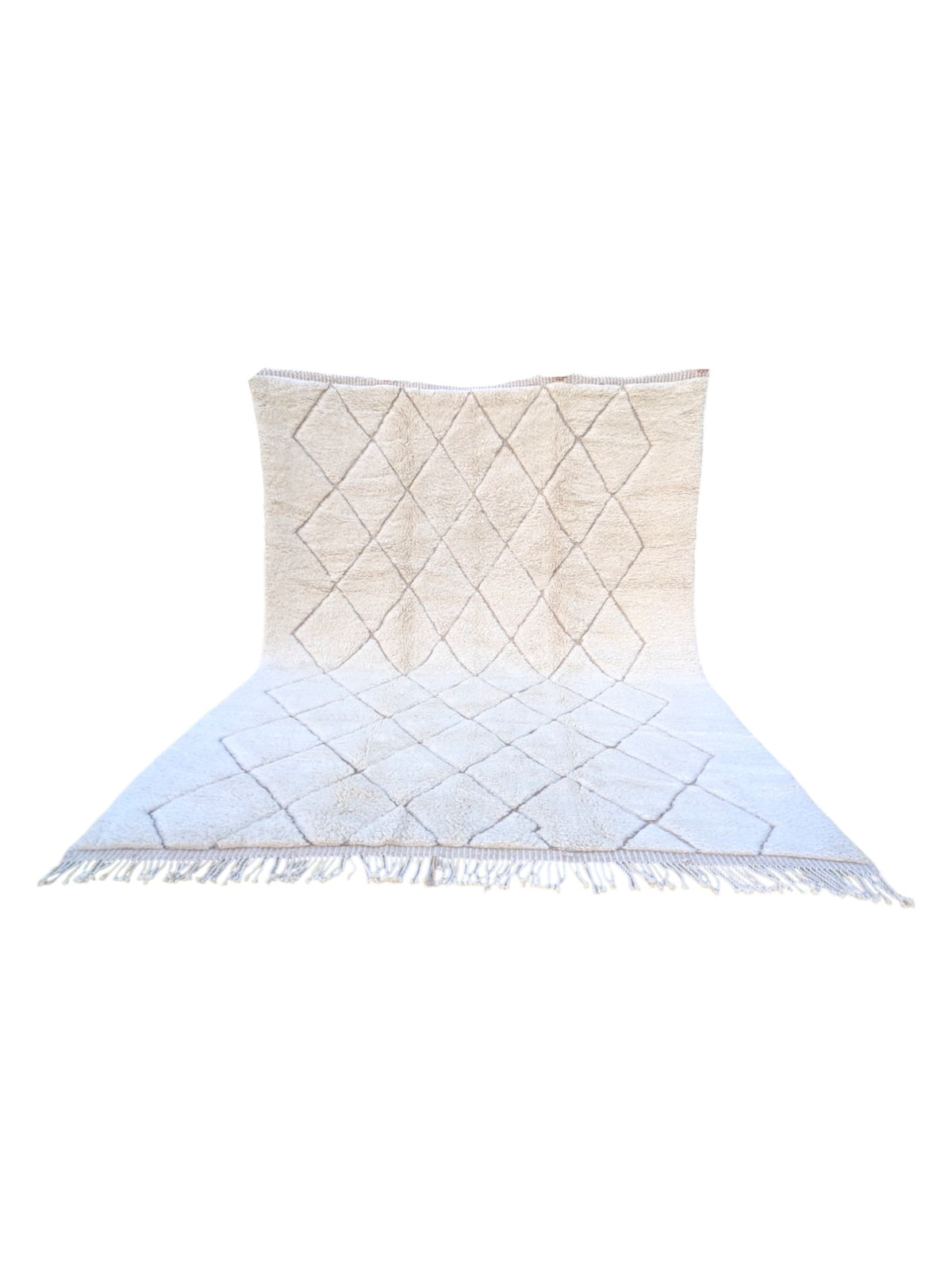Moroccan Beni Mrirt Rug | 350cm x 255cm | Winter Diamond- Ready Now