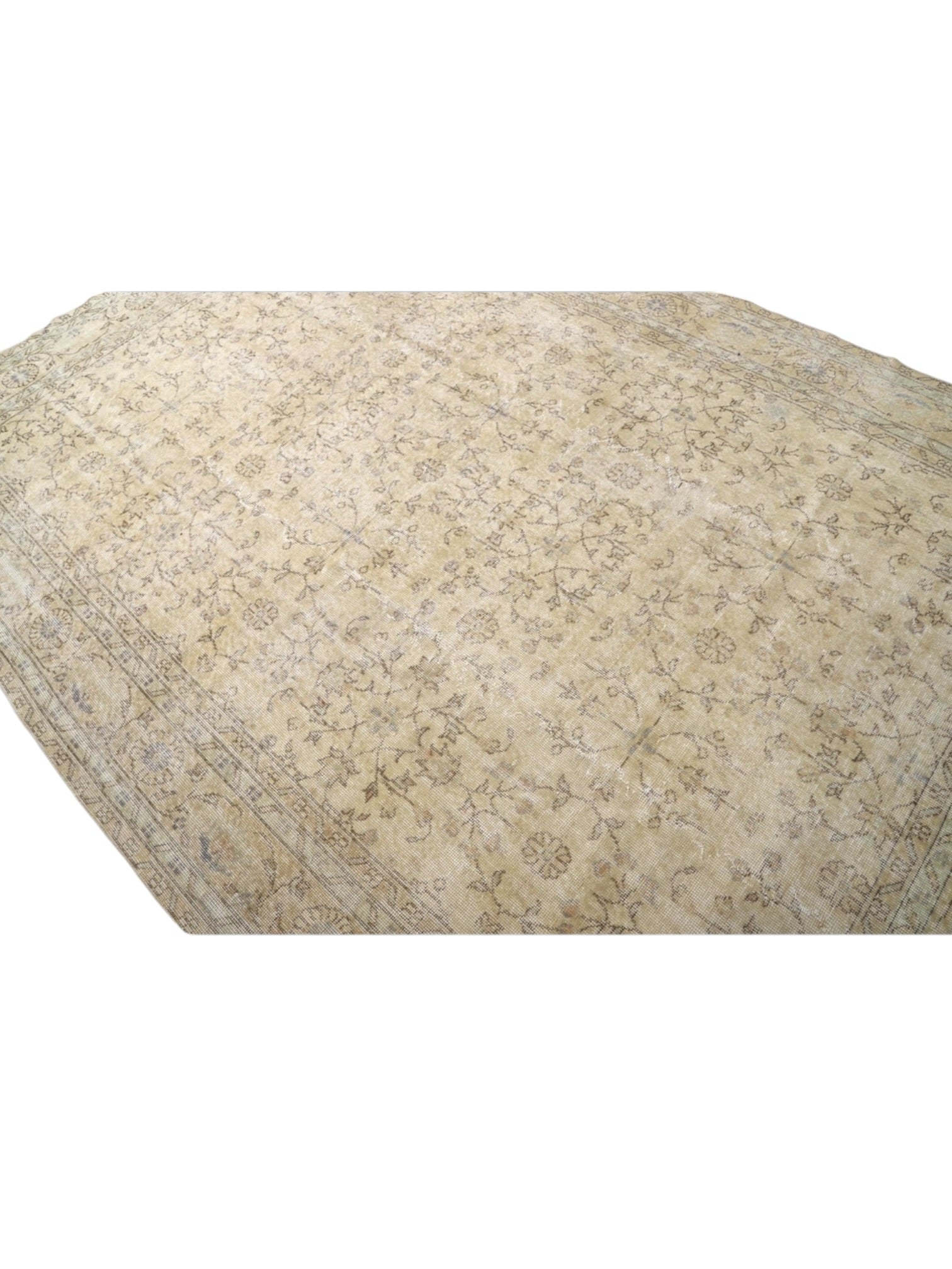 Rare Vintage Turkish Rug - Willow Oushak (318cm x 210cm)