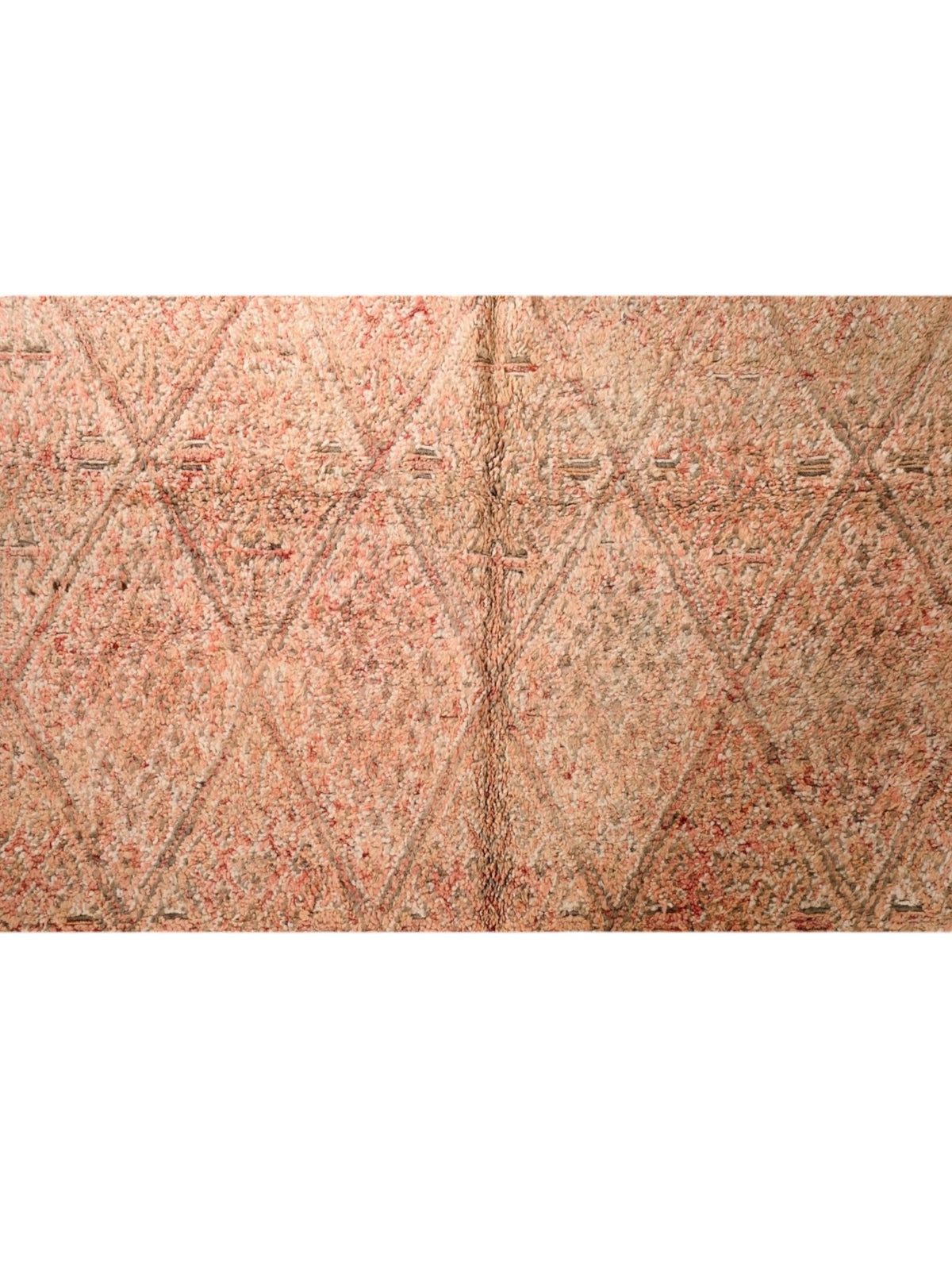 Vintage Moroccan Beni Mguild Rug | 325cm x 200cm - Blush Romance