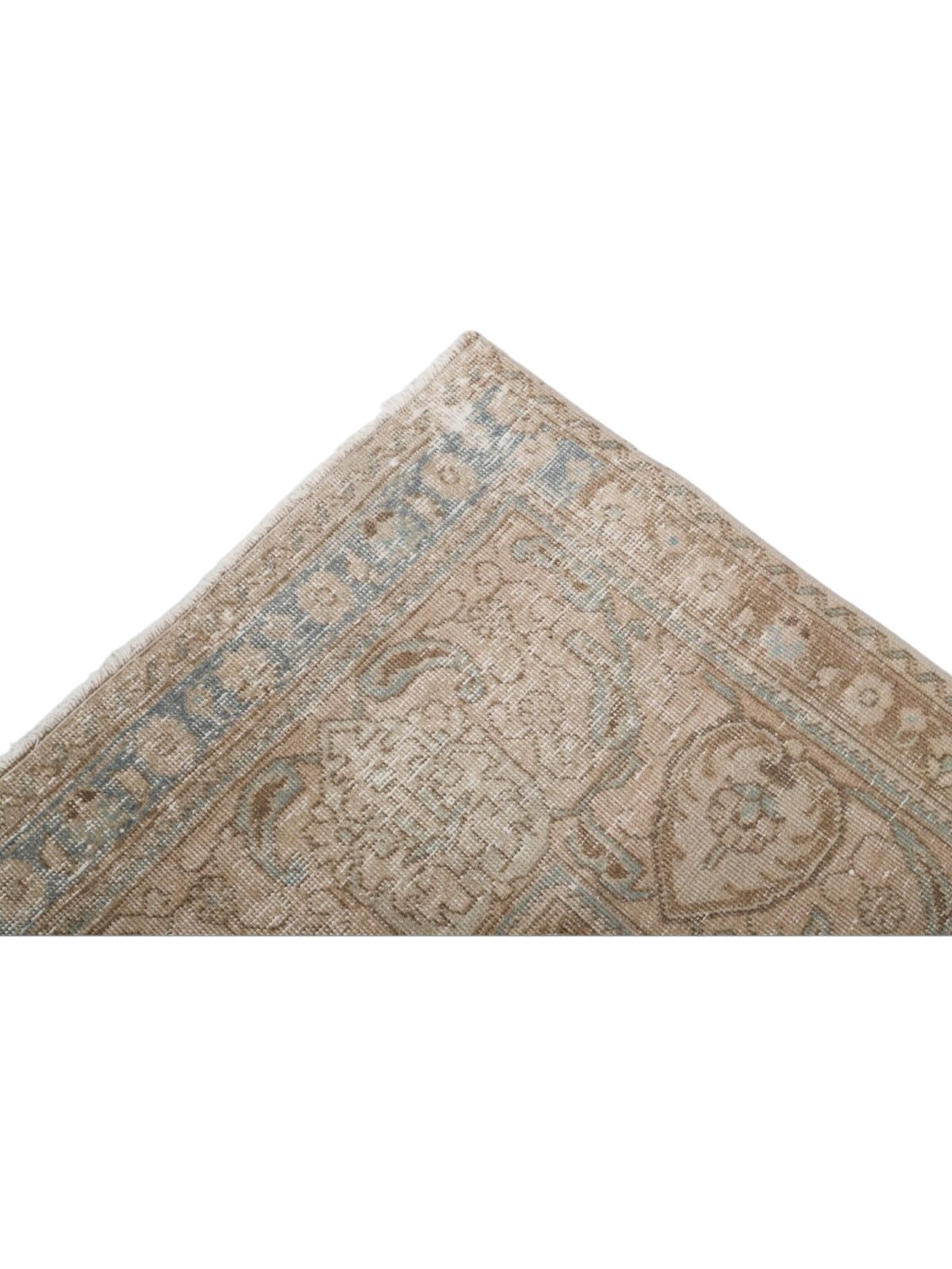 Rare 1960s Vintage Turkish Rug - Blush Mirage Oushak (381cm x 291cm)