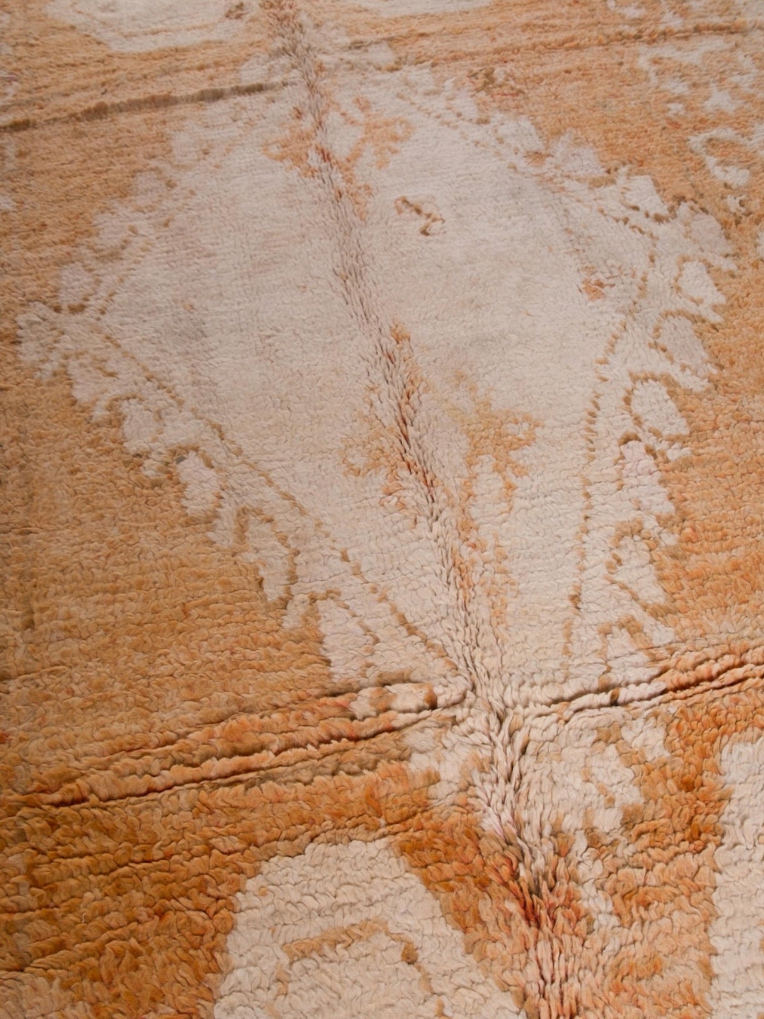 Vintage Moroccan Rug | 322cm x 178cm - Neutral Boujaad