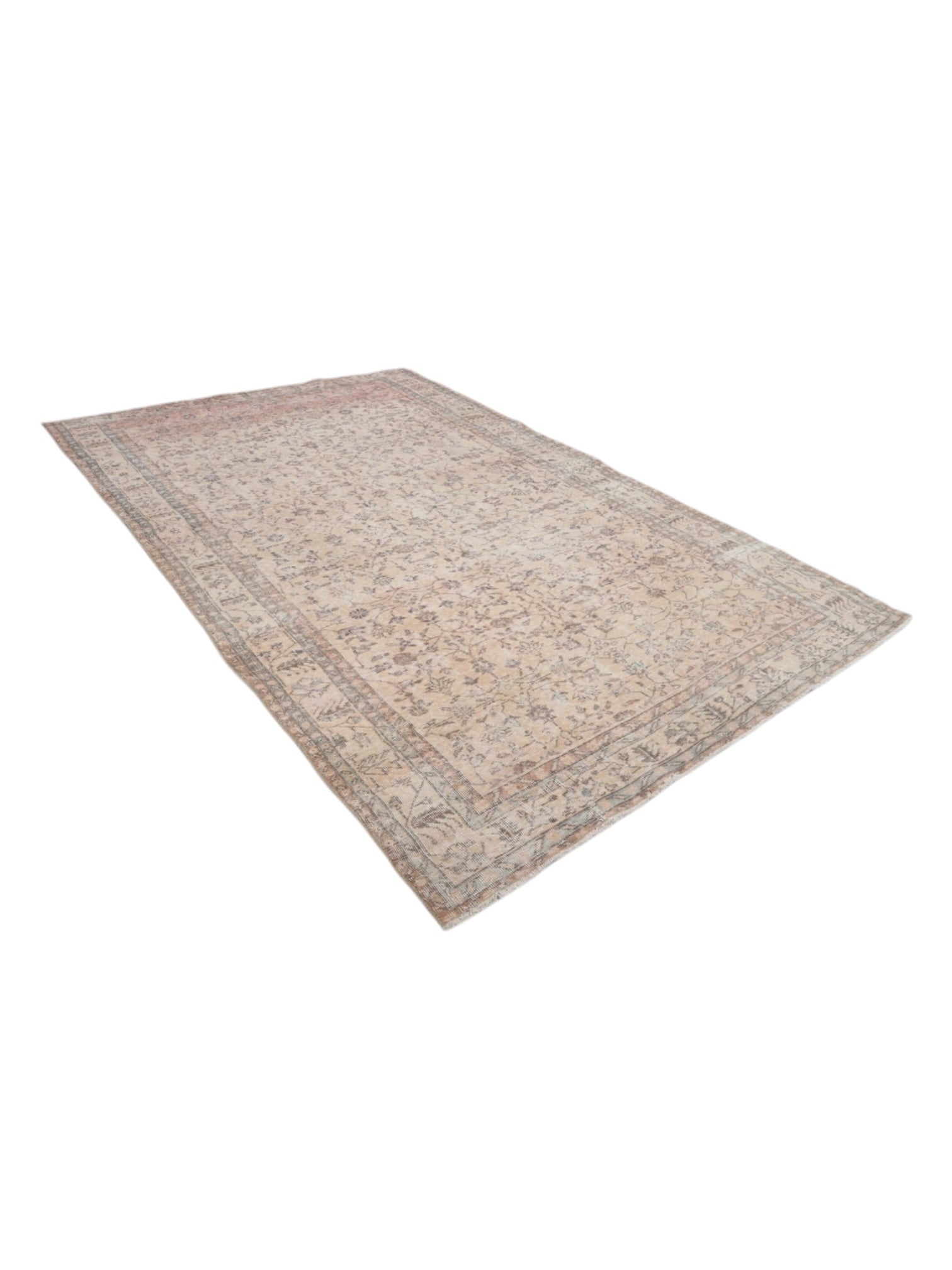 Vintage Turkish Rug - Bluebird Beauty Oushak (301cm x 205cm)
