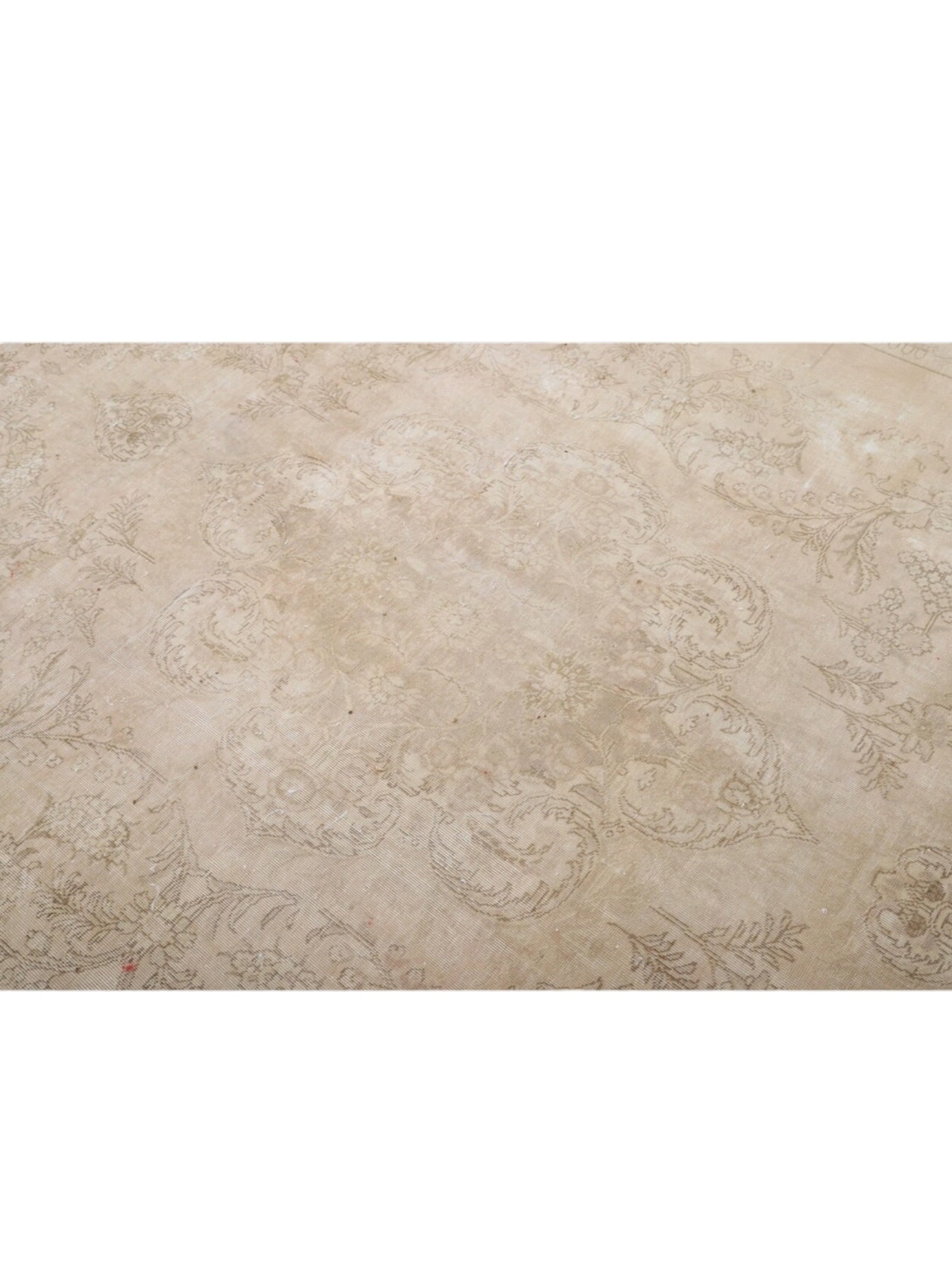 Rare Vintage Turkish Rug - Linen Bloom Oushak (360 cm x 280 cm)