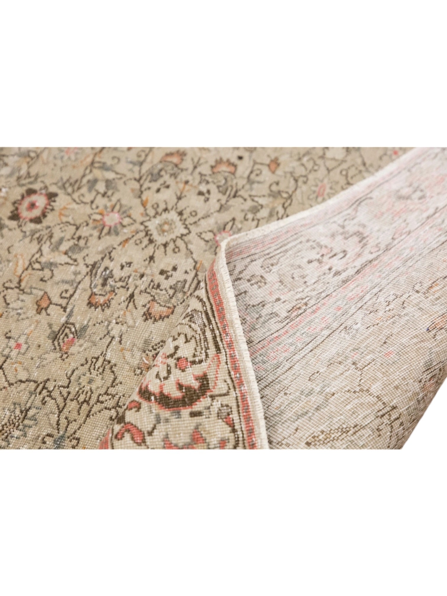 Rare Vintage Turkish Rug - Magic Moon Oushak (282cm x 184cm)