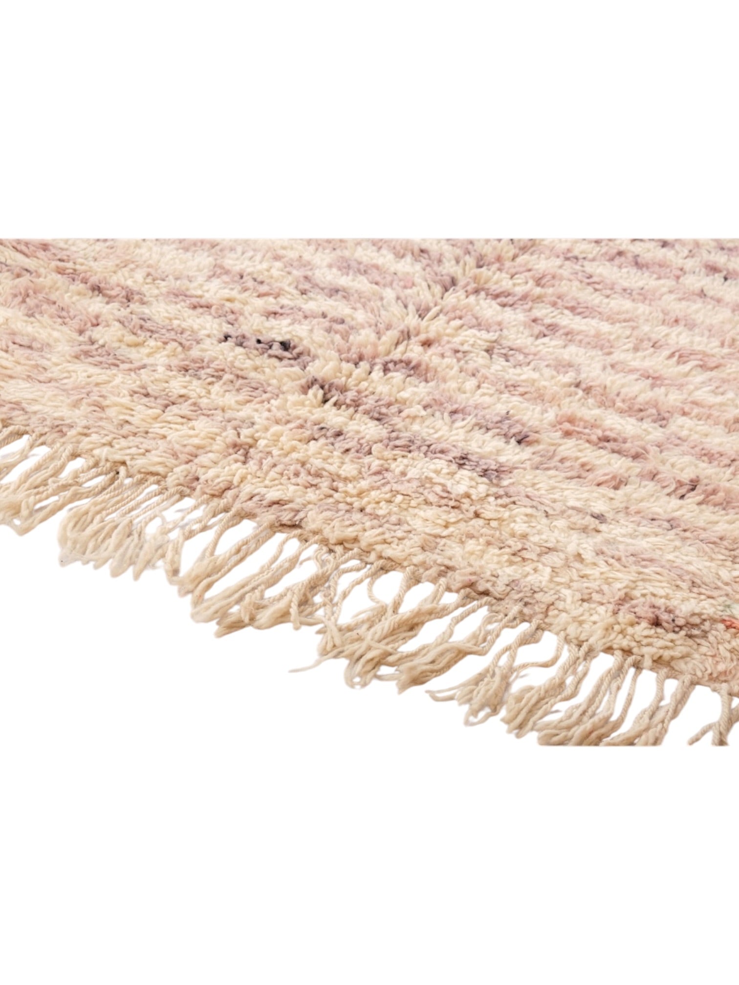 Vintage Moroccan Rug | 245cm x 172cm - Pastel Mirage Boujaad