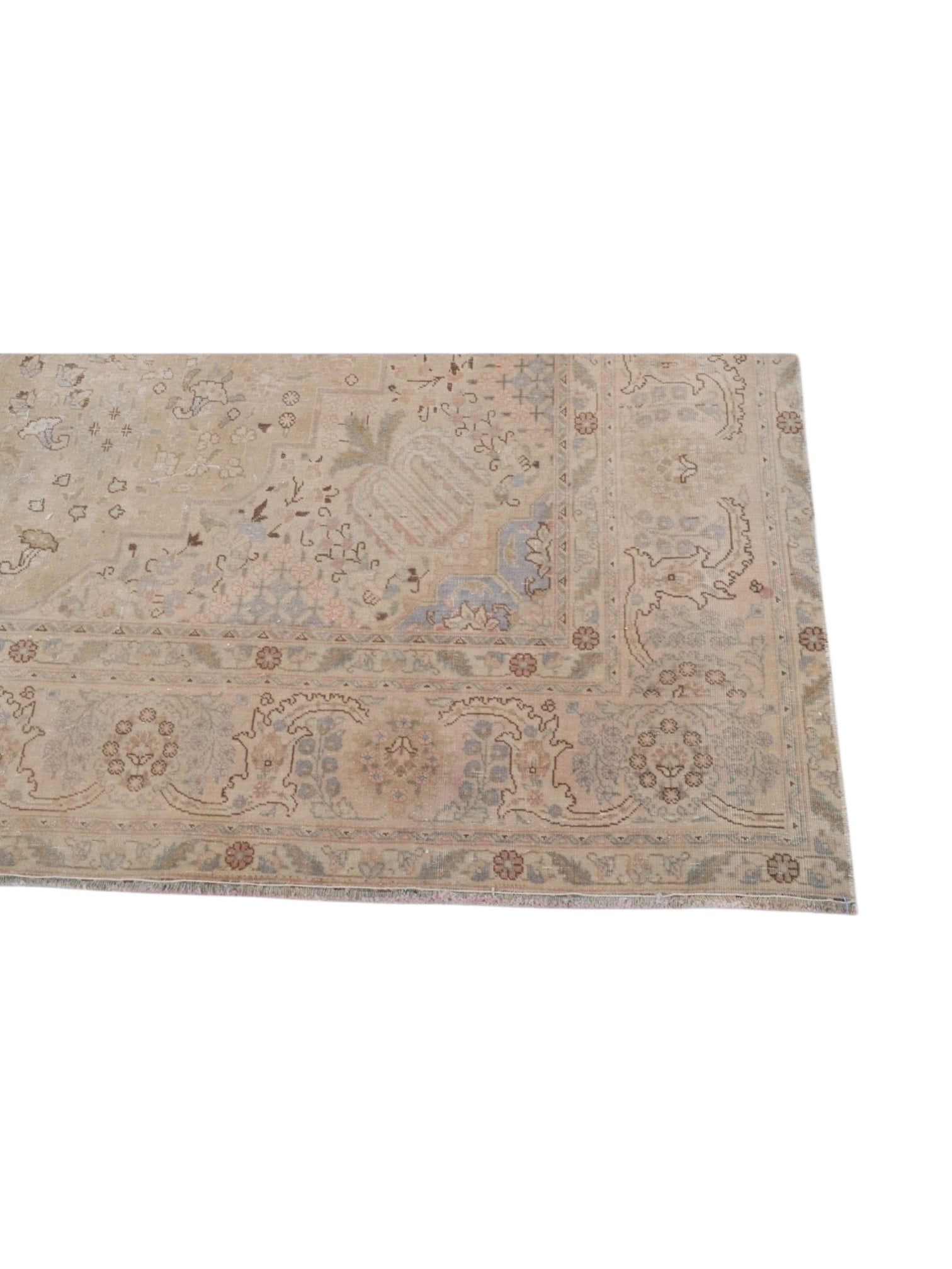 Rare Vintage Turkish Rug - Moonpetal Oushak (372cm x 285cm)