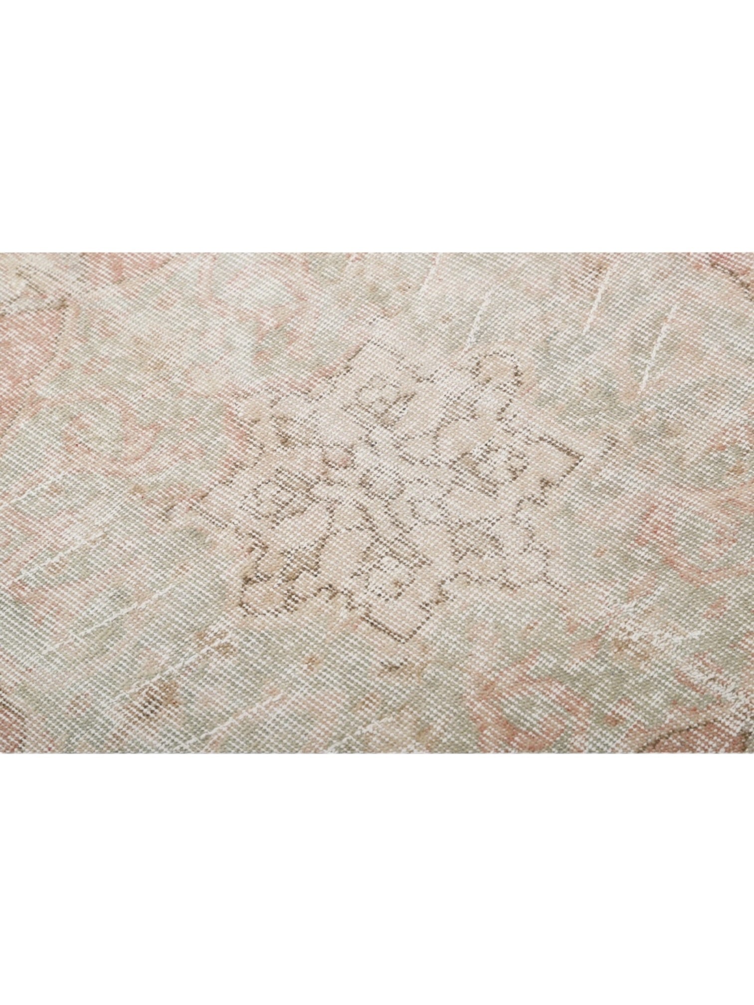 Vintage Turkish Rug - Strawberry Blossom Oushak (293cm x 192cm)